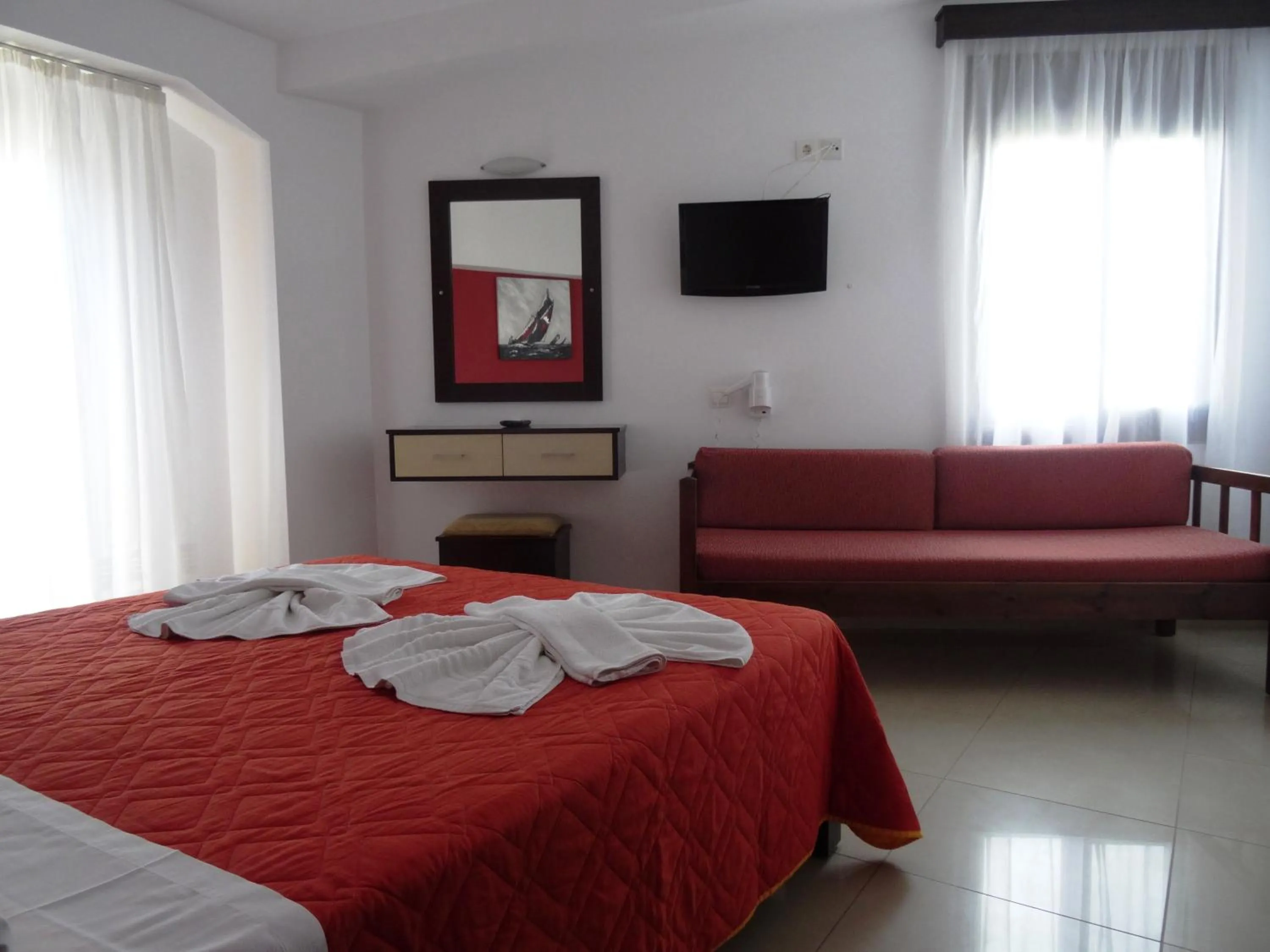 Day, Bed in Lito Apartments Paleochora