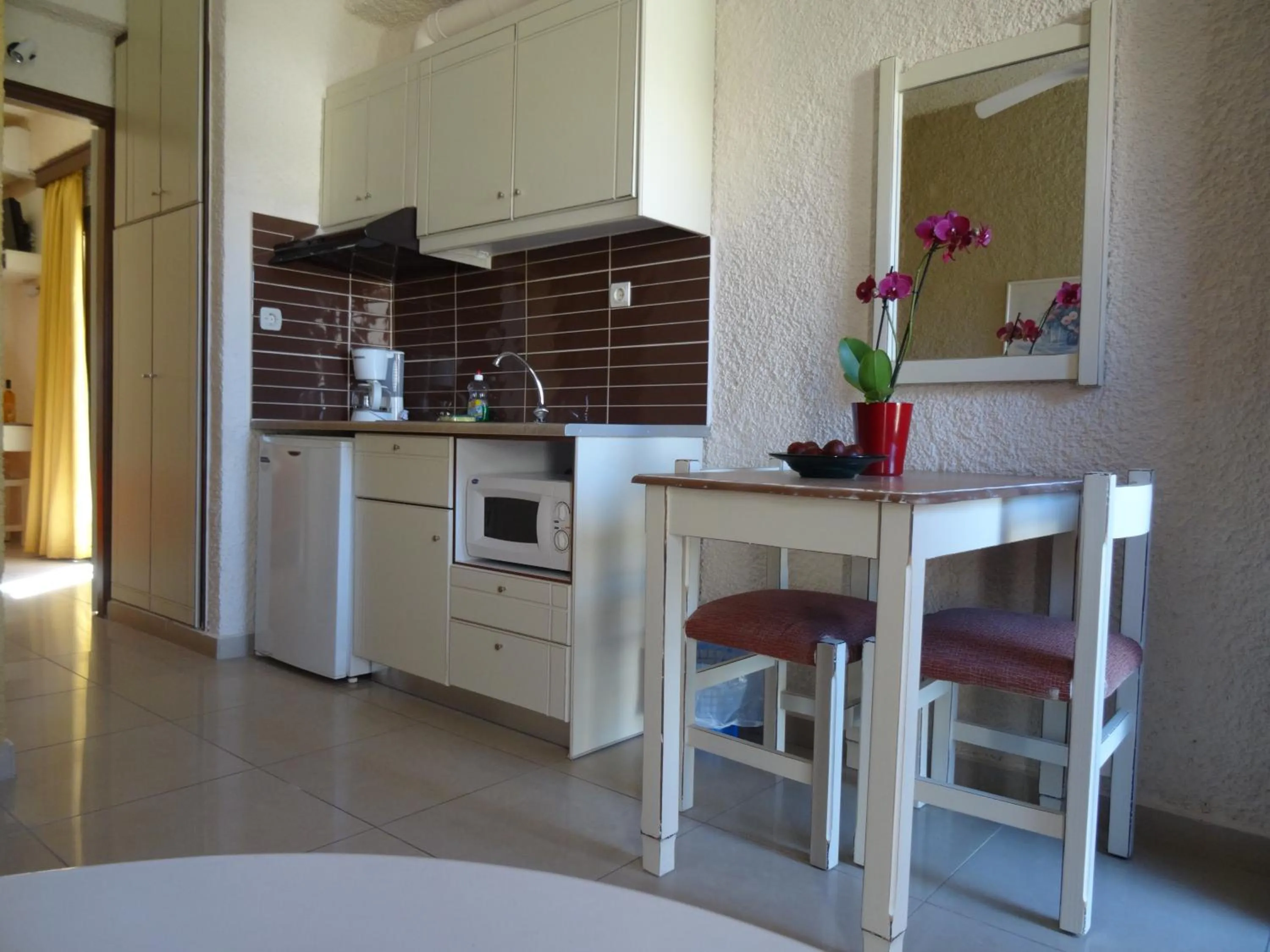 Kitchen or kitchenette in Lito Apartments Paleochora