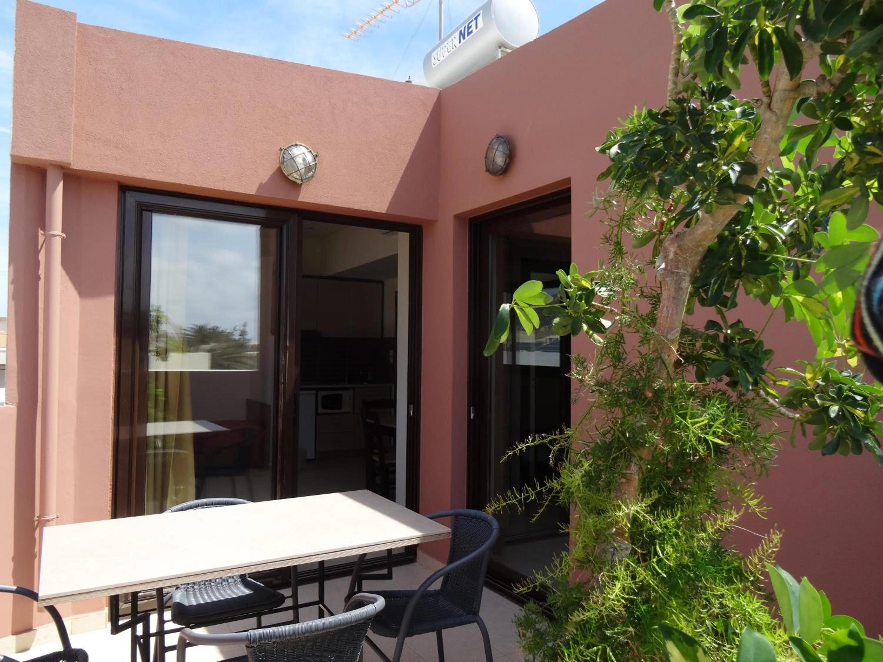 Patio in Lito Apartments Paleochora
