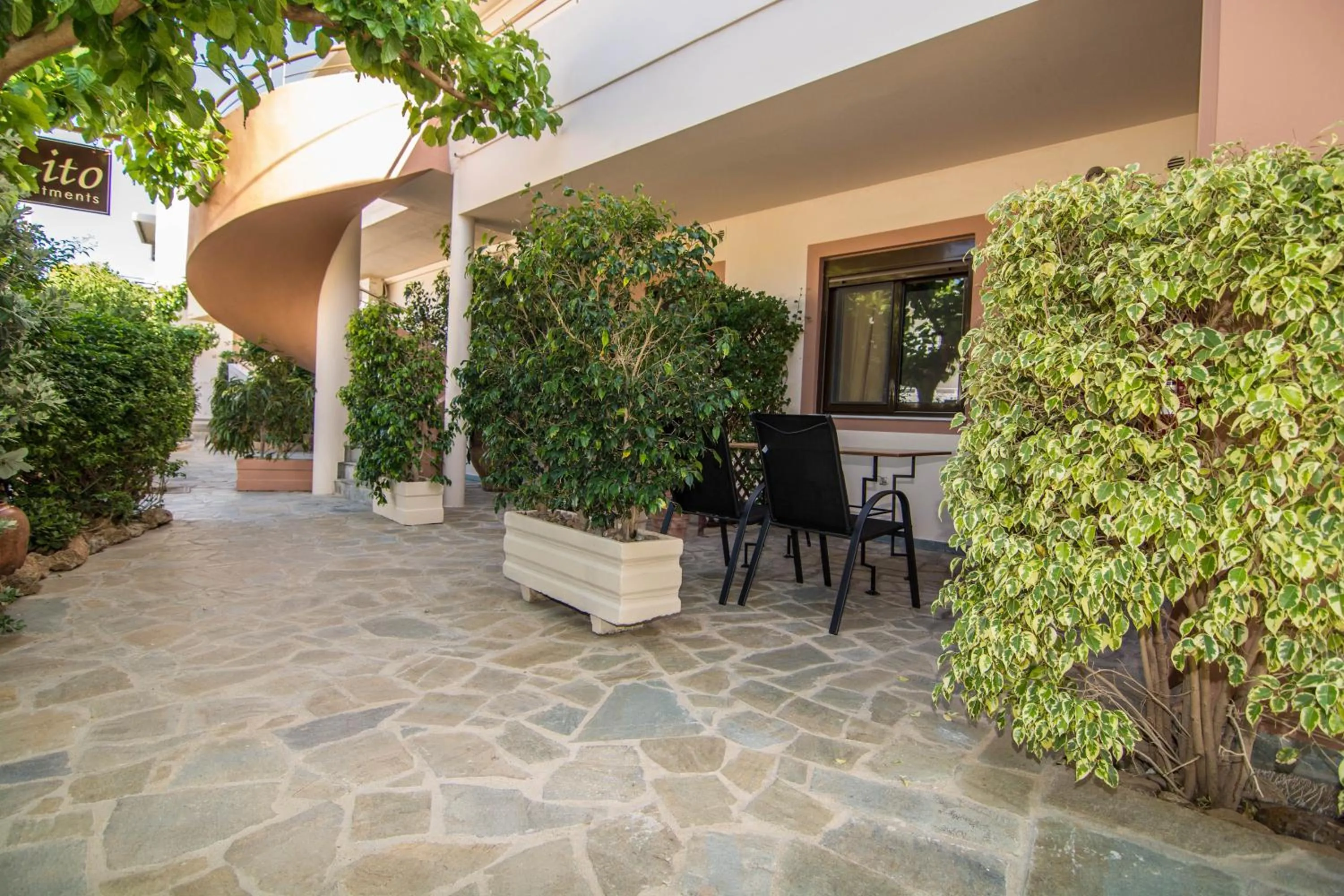 Property building in Lito Apartments Paleochora