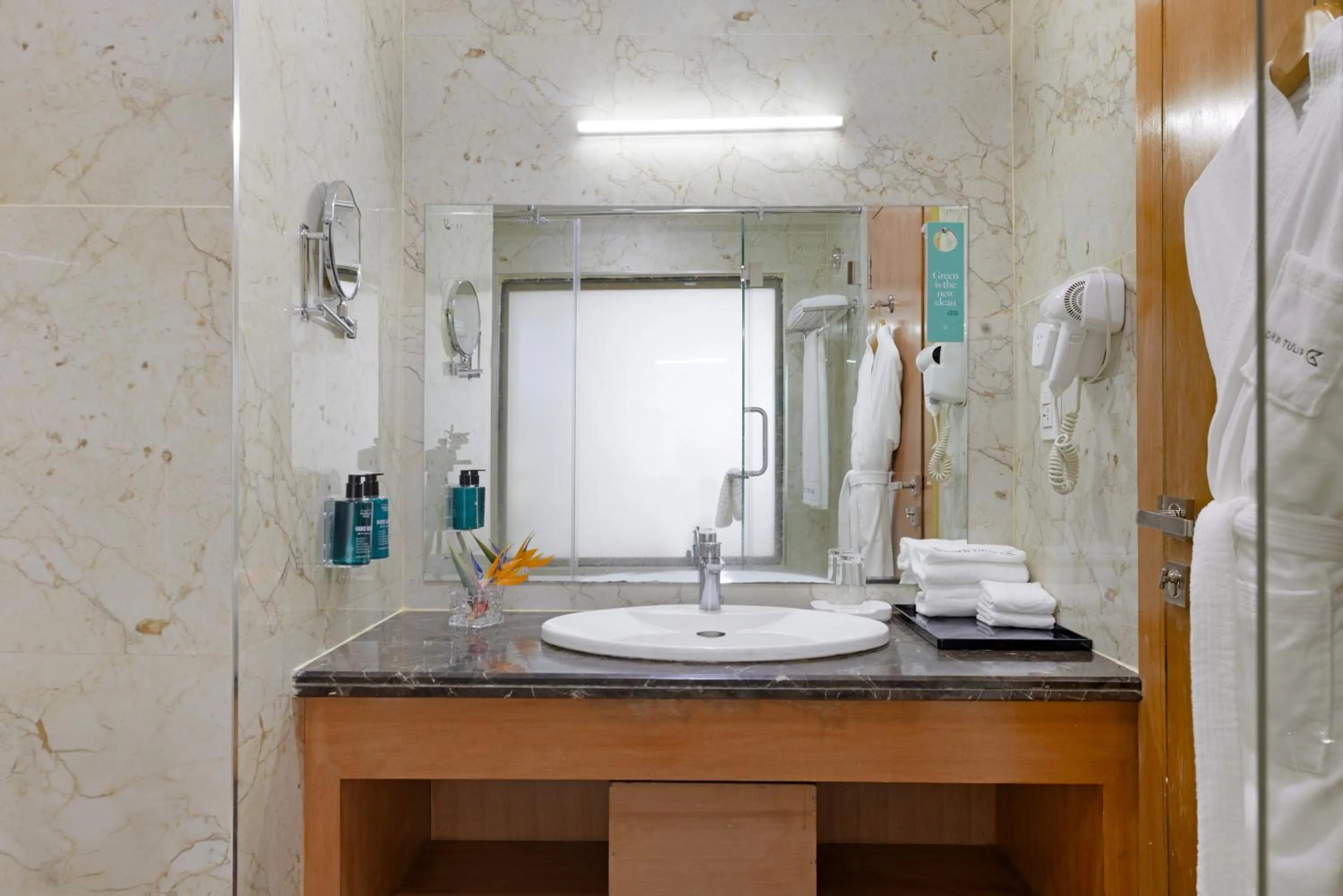 Shower in Golden Tulip Westlands Nairobi