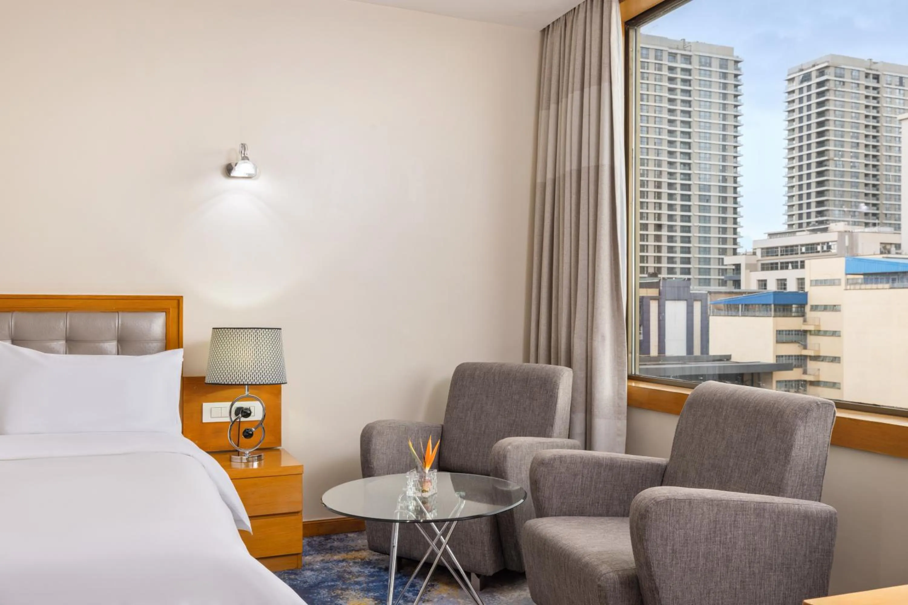 Bed in Golden Tulip Westlands Nairobi