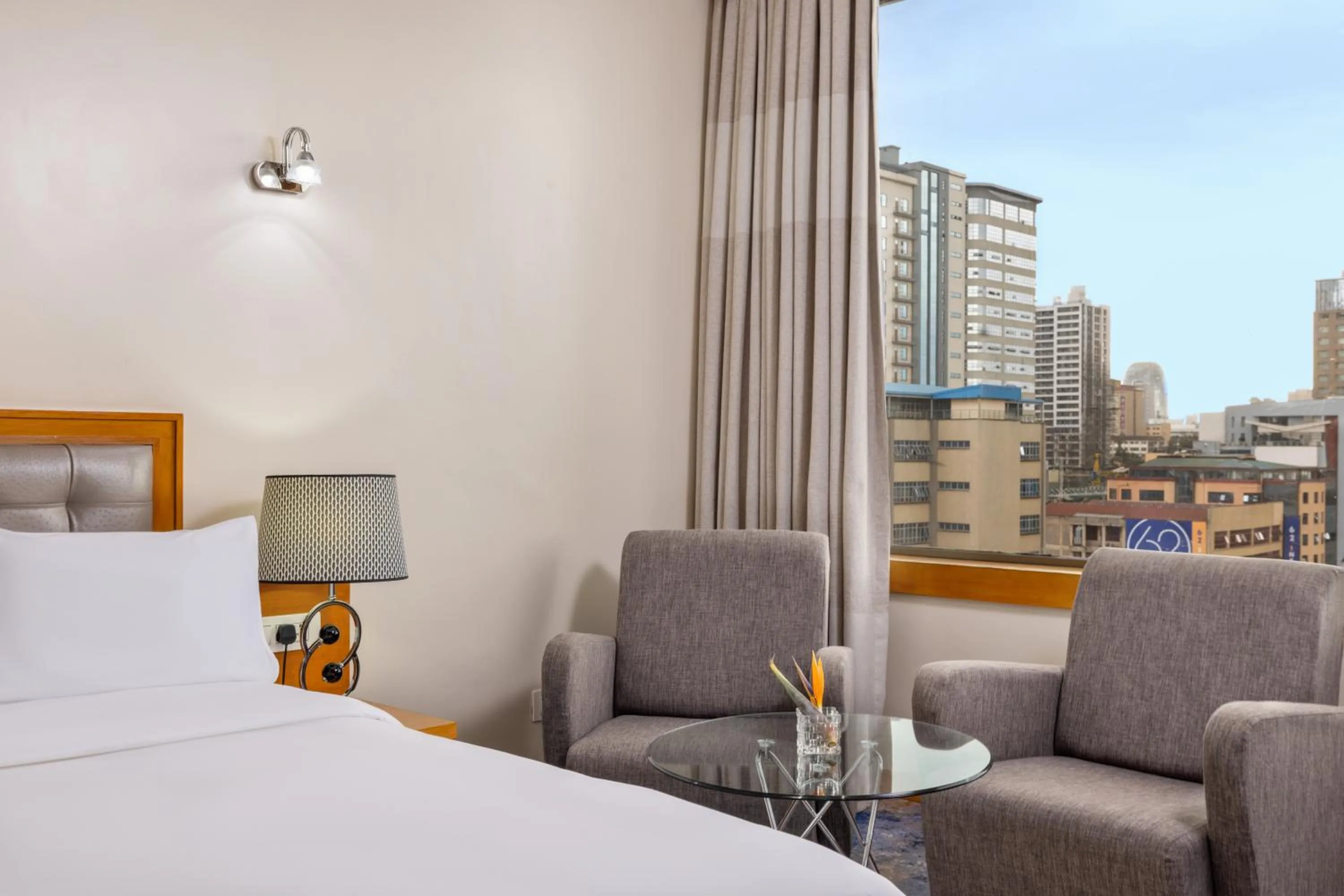 Bed in Golden Tulip Westlands Nairobi