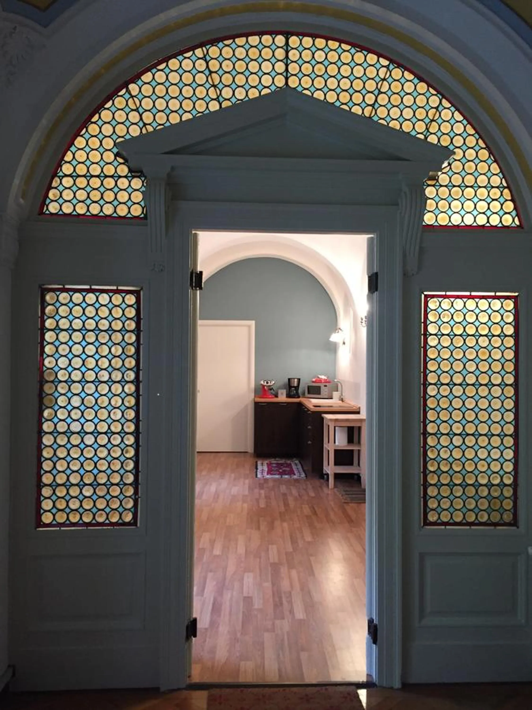 Decorative detail in Lo Studio di Joyce