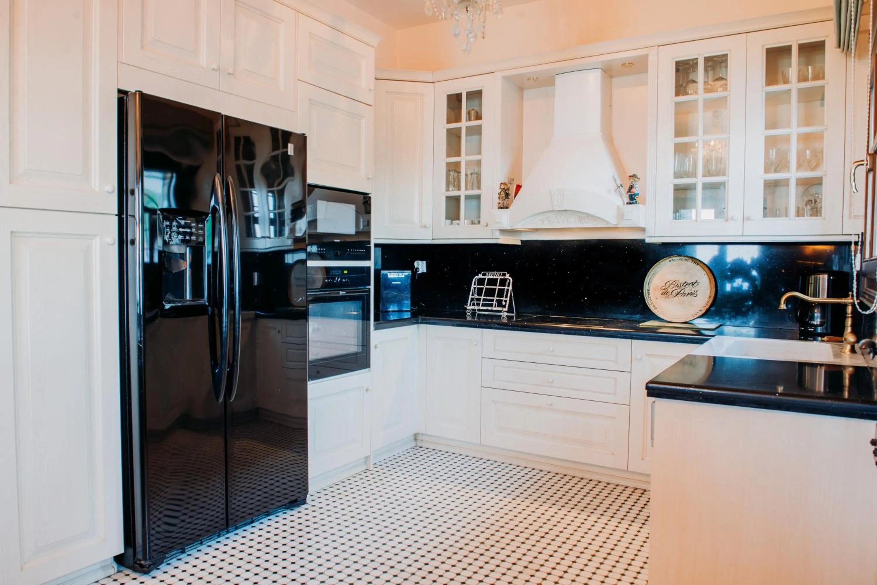 Kitchen or kitchenette in Elysian Luxury Villa Pelion