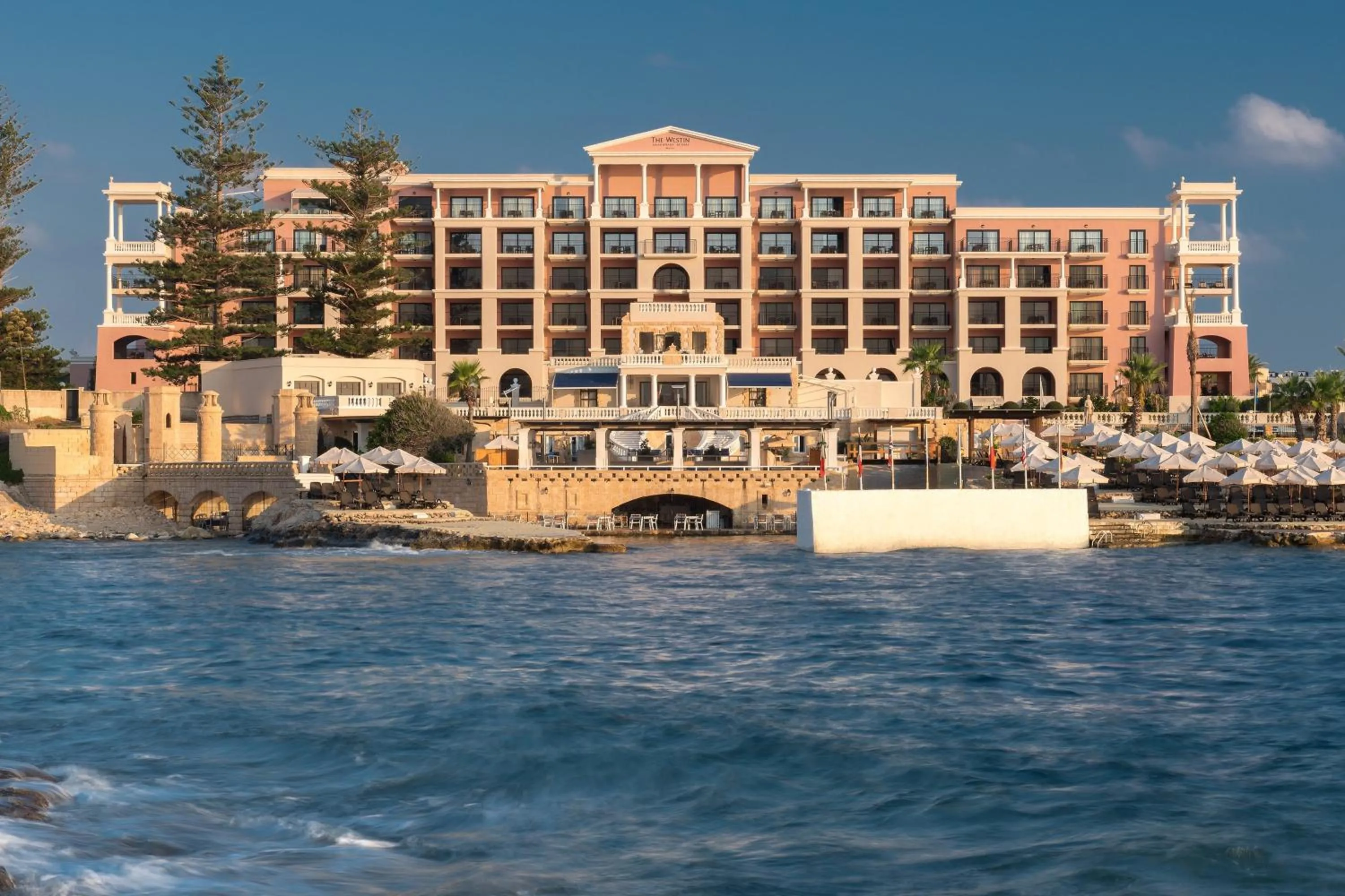 Property building in The Westin Dragonara Resort, Malta