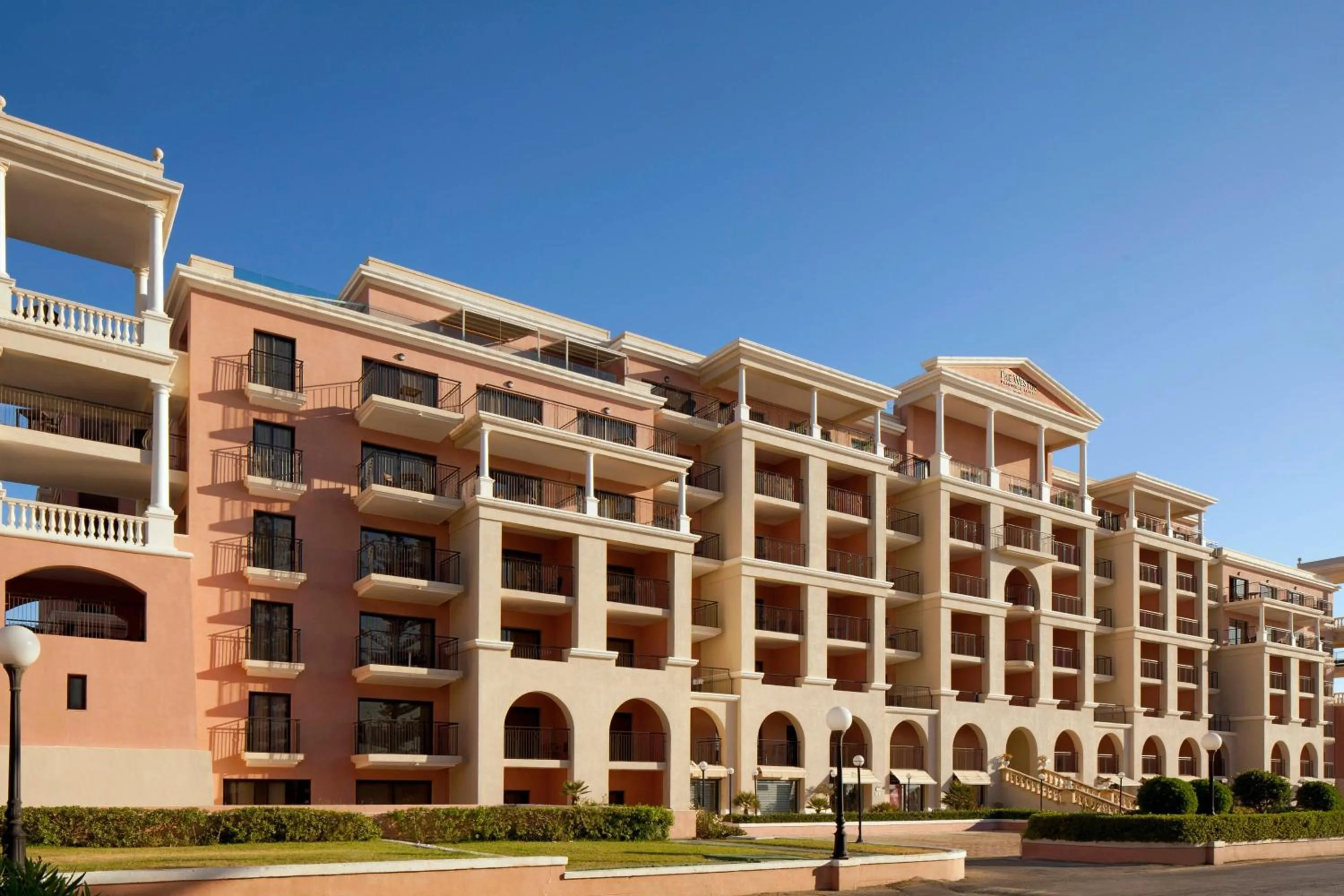 Property building in The Westin Dragonara Resort, Malta