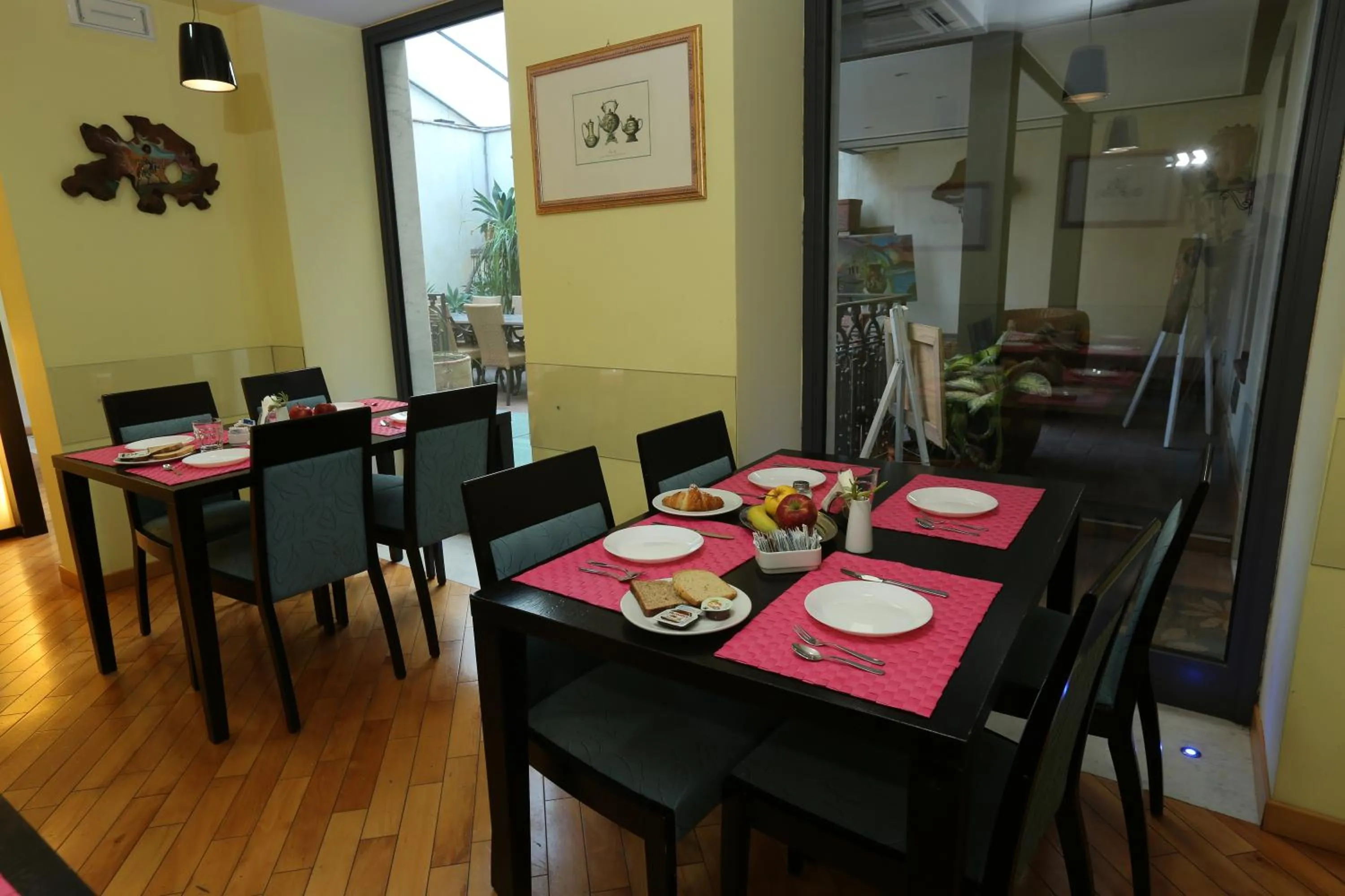 Buffet breakfast in Rigel Hotel