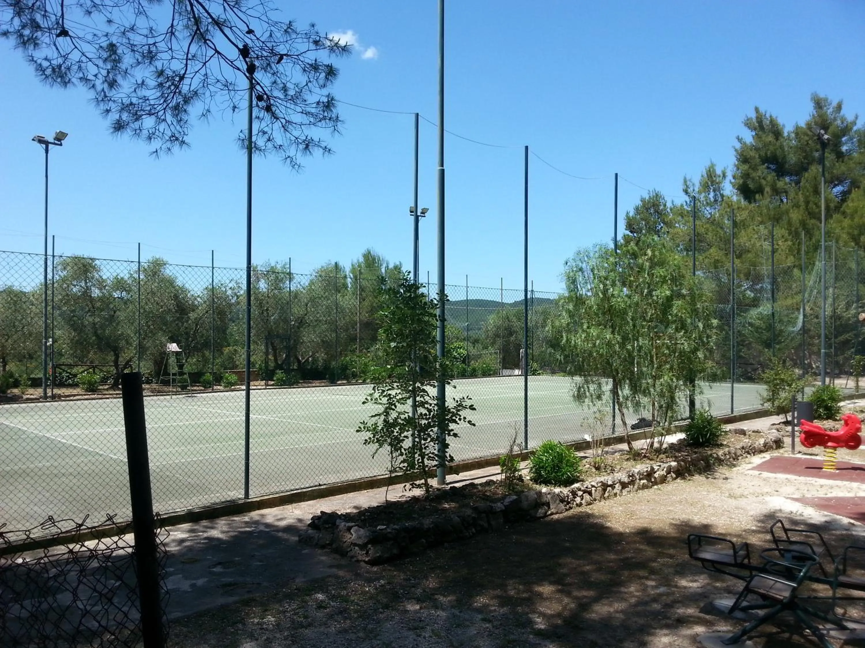 Tennis court in Agriturismo Fara del Falco