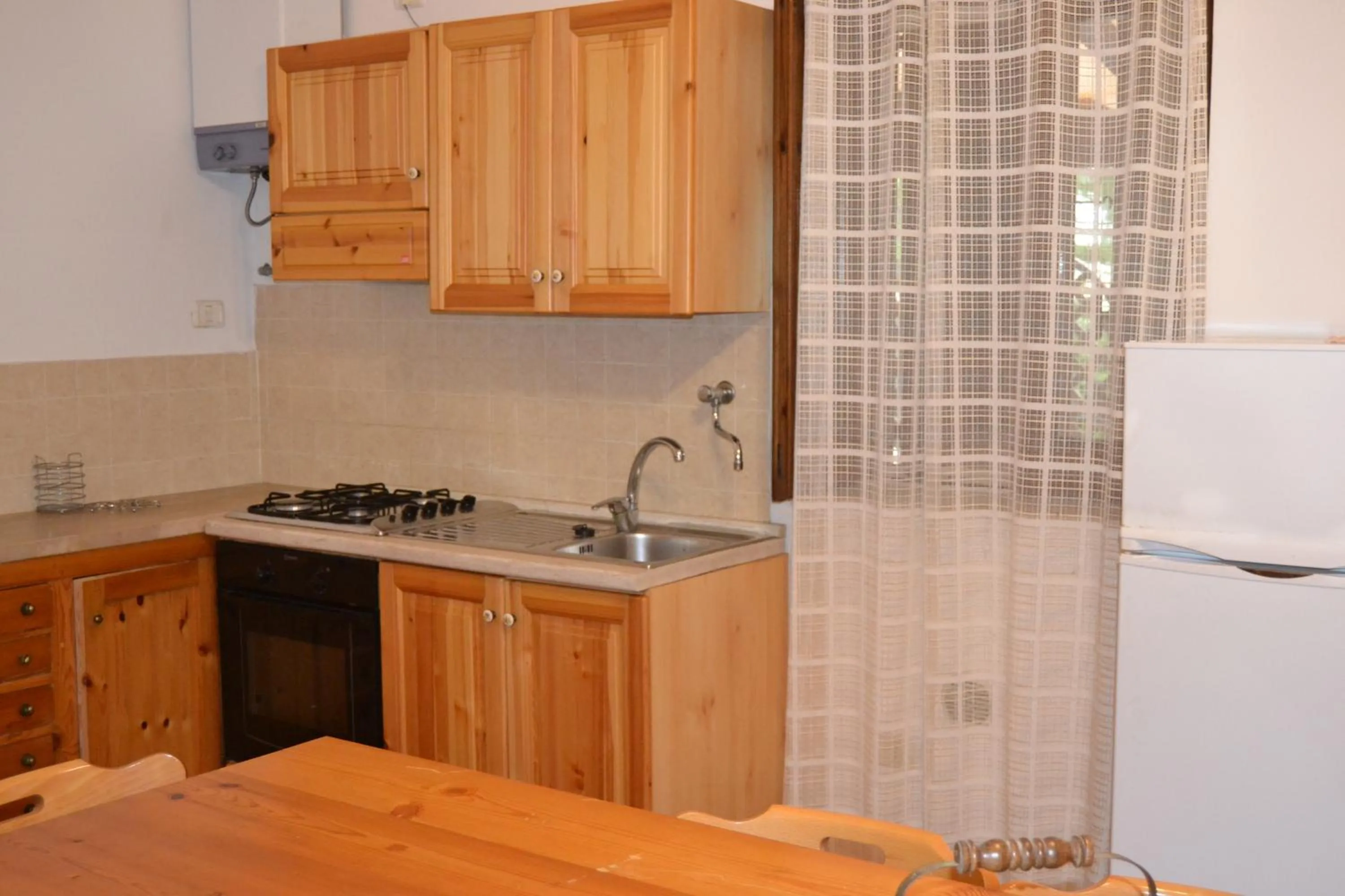 Kitchen or kitchenette in Agriturismo Fara del Falco