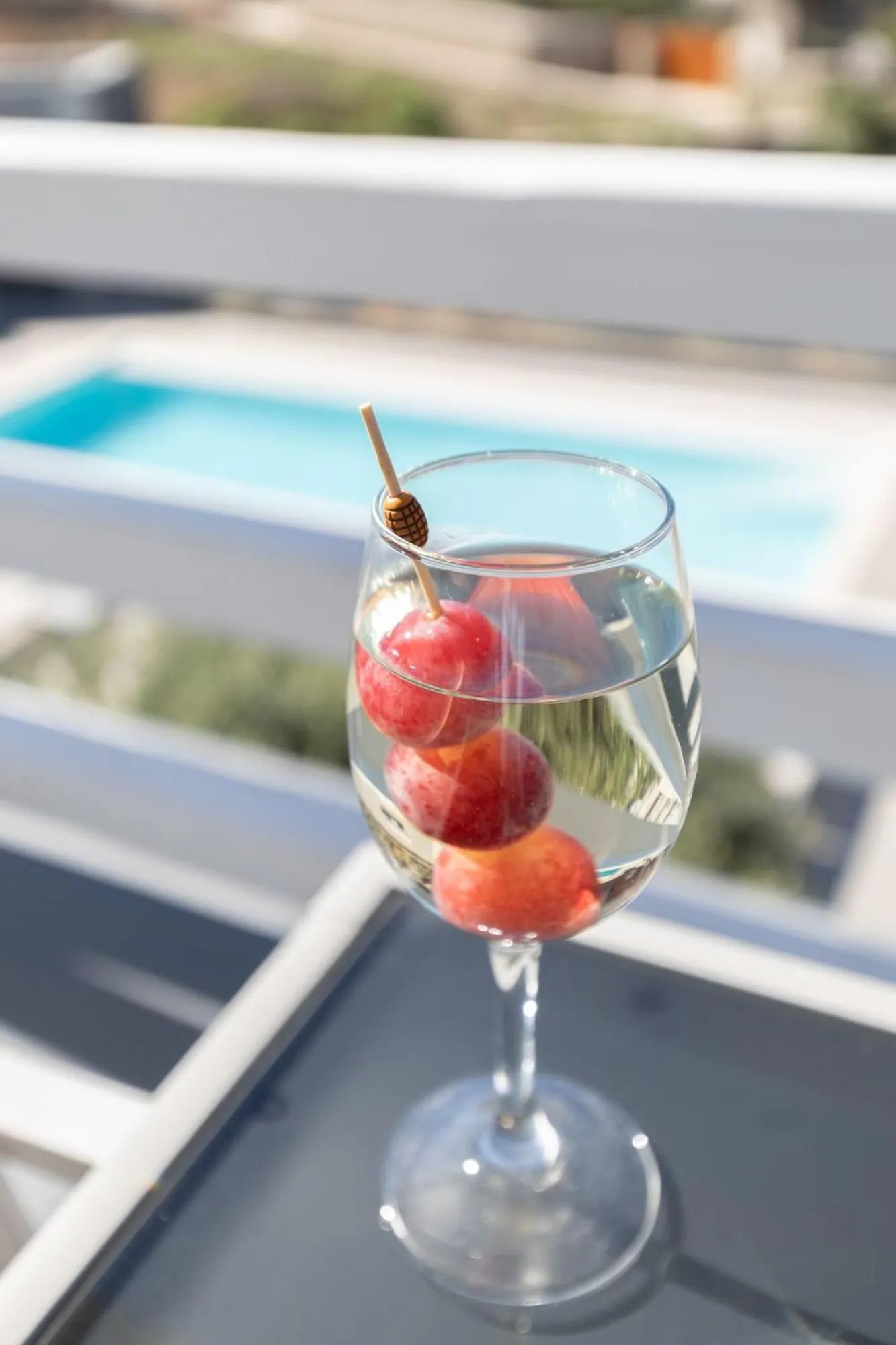 Pool view in Sea Wind Villas and Suites