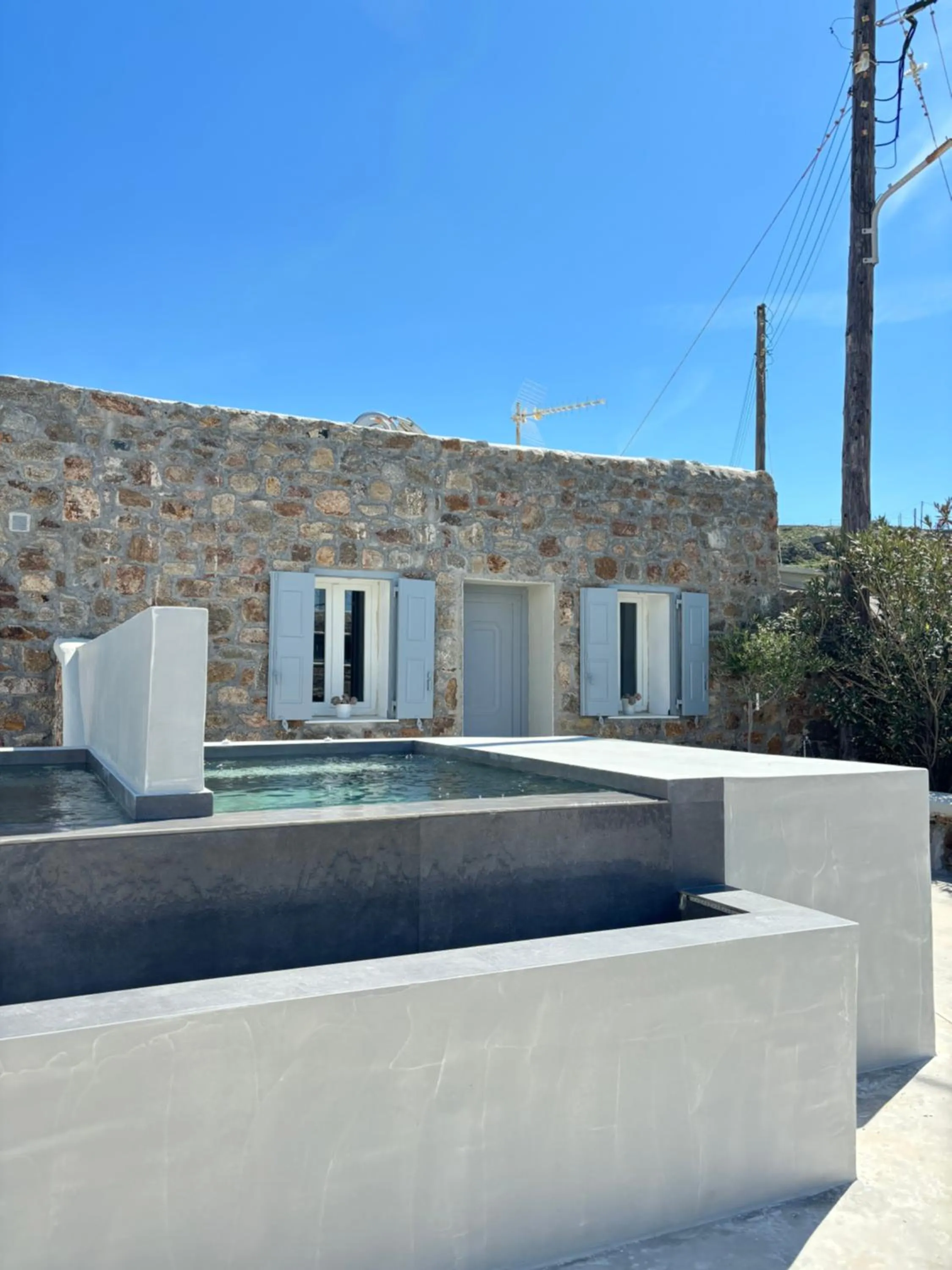 Pool view in Sea Wind Villas and Suites