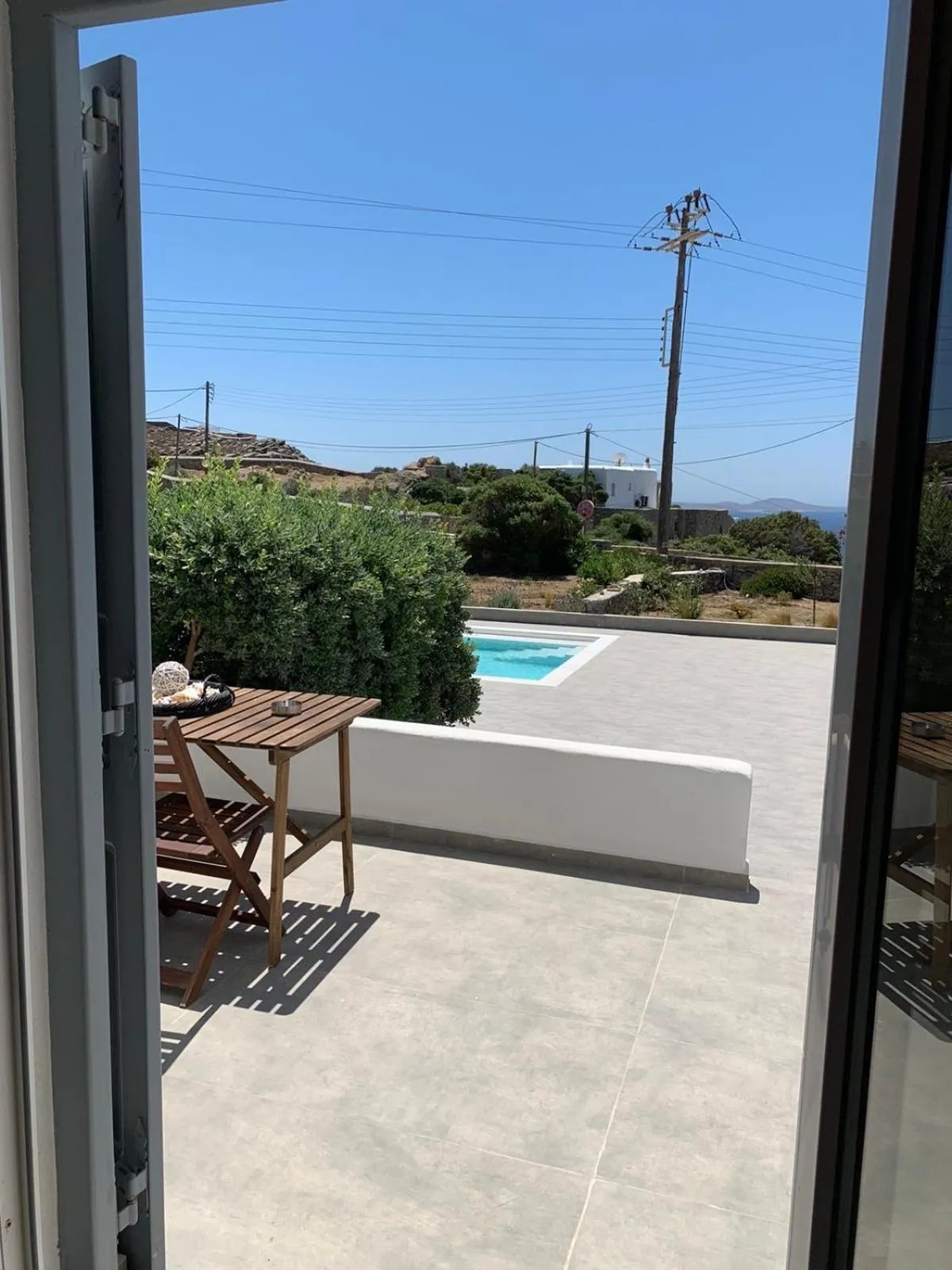 Patio in Sea Wind Villas and Suites
