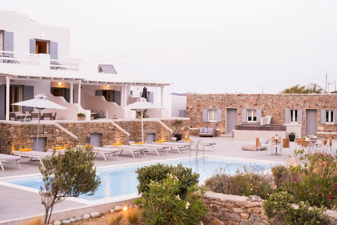 Pool view in Sea Wind Villas and Suites