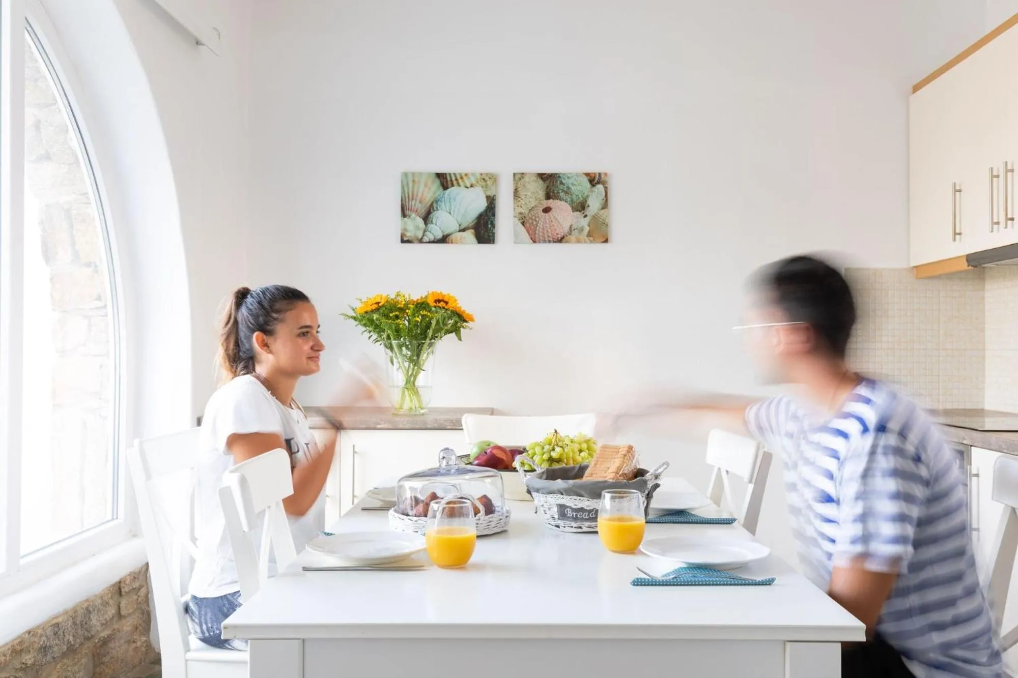 Family in Sea Wind Villas and Suites