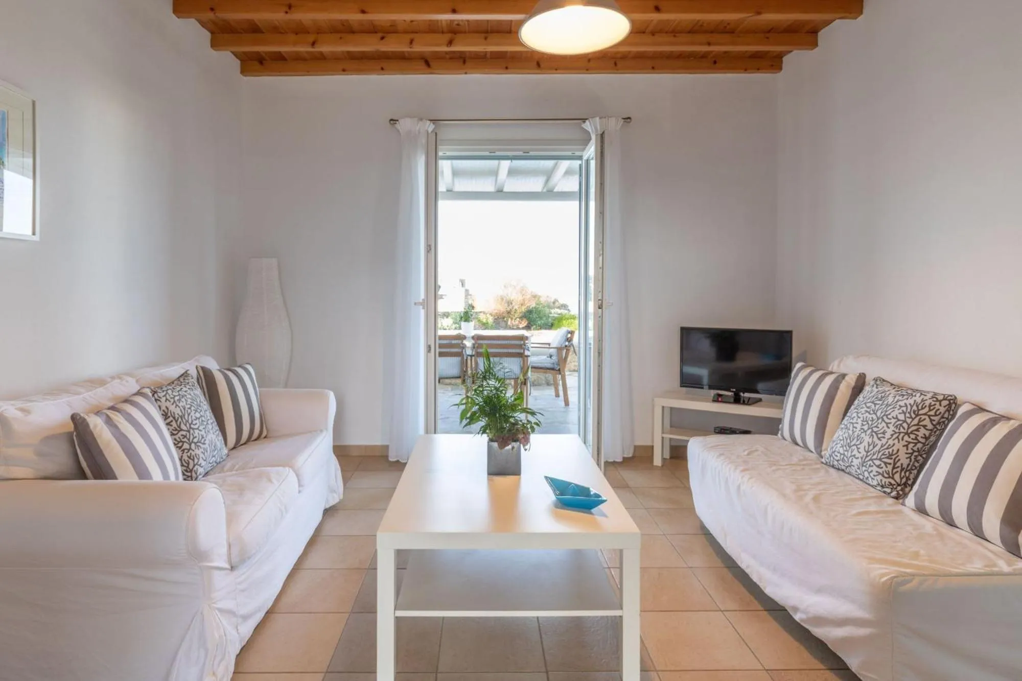 Living room in Sea Wind Villas and Suites