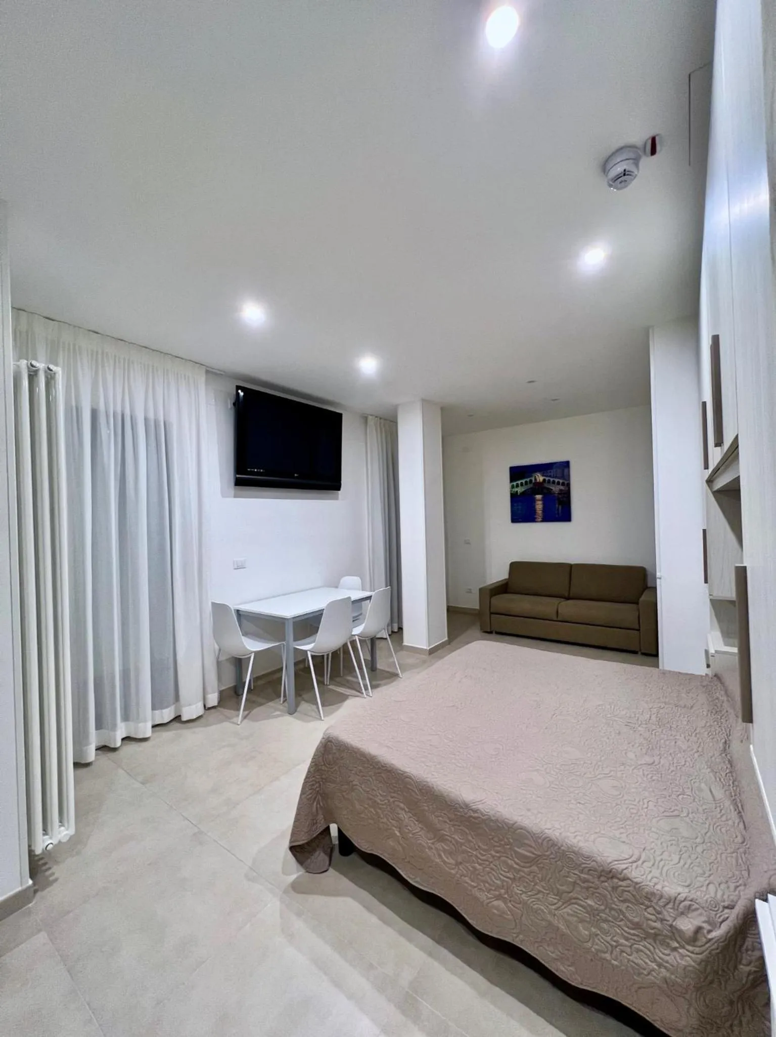 Bed in Hotel Terramare