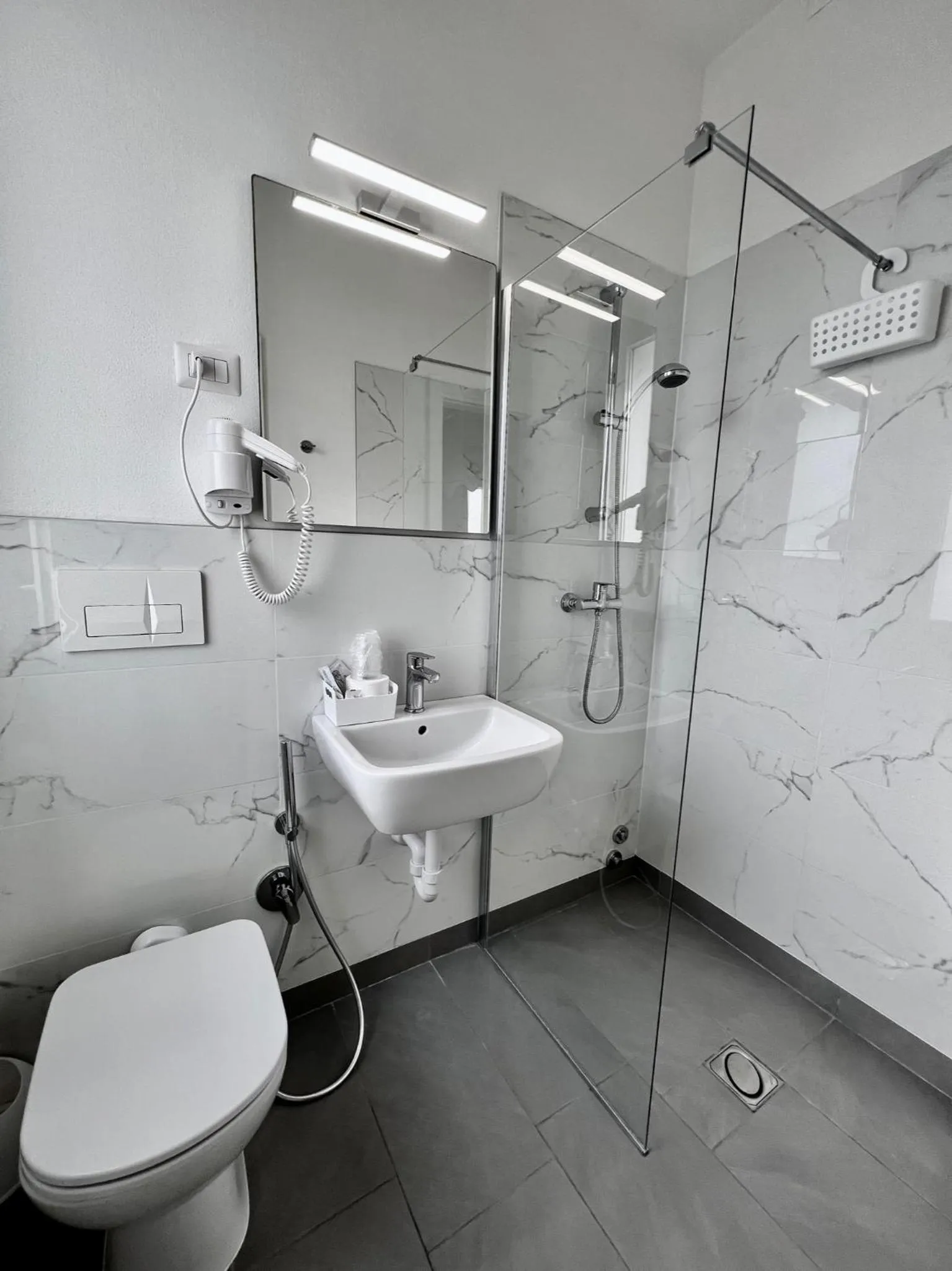 Bathroom in Hotel Terramare