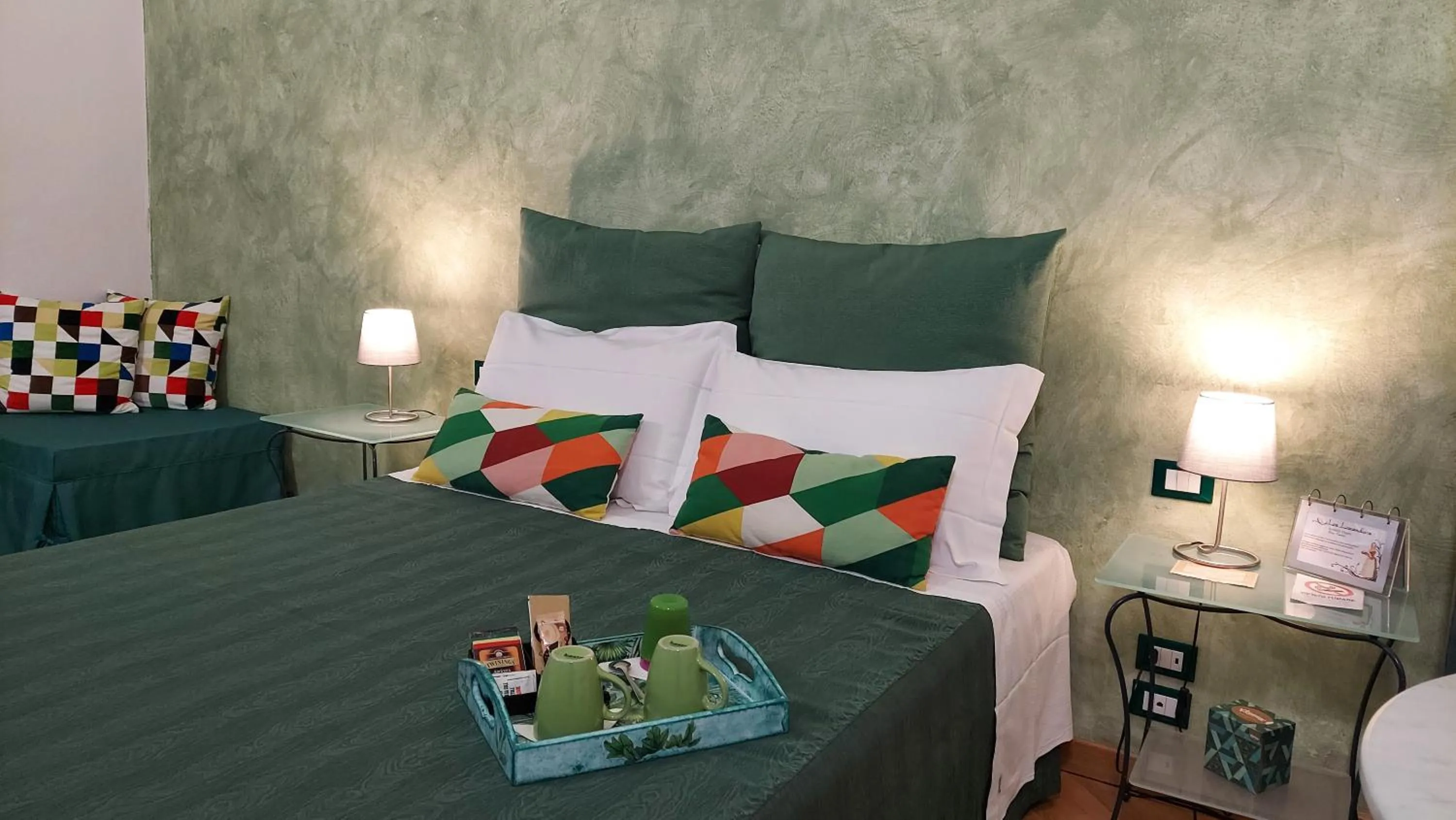 Bedroom, Bed in La Locandiera B&B