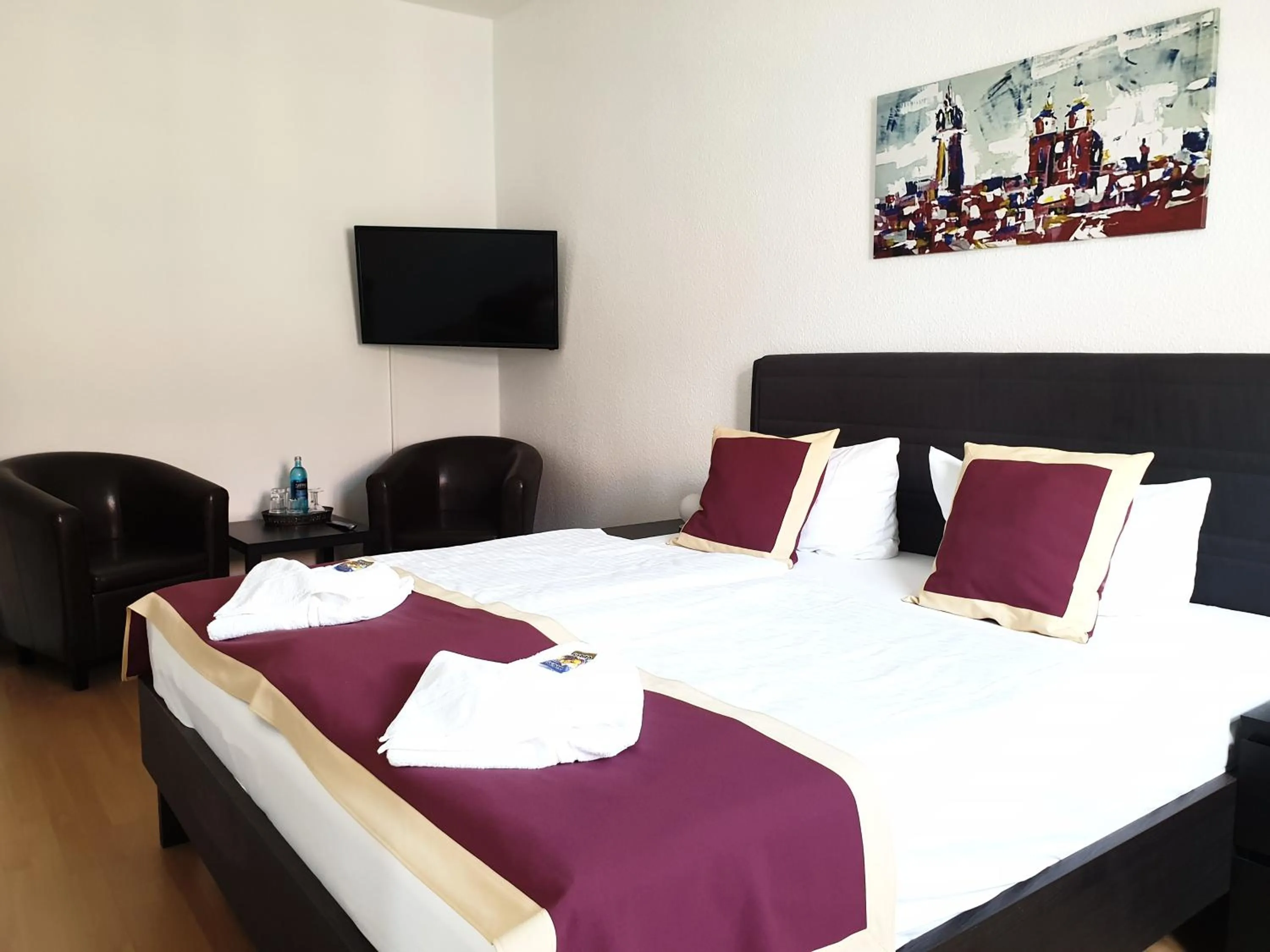 TV and multimedia, Bed in Pension Alabama