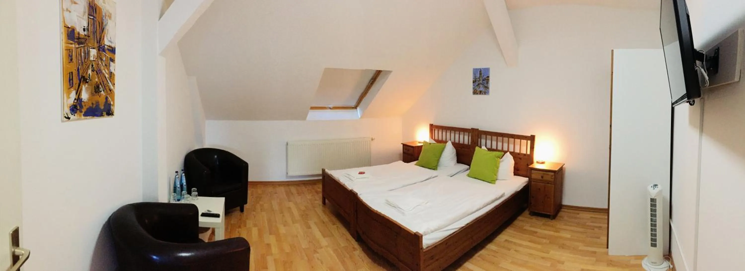 TV and multimedia, Bed in Pension Alabama