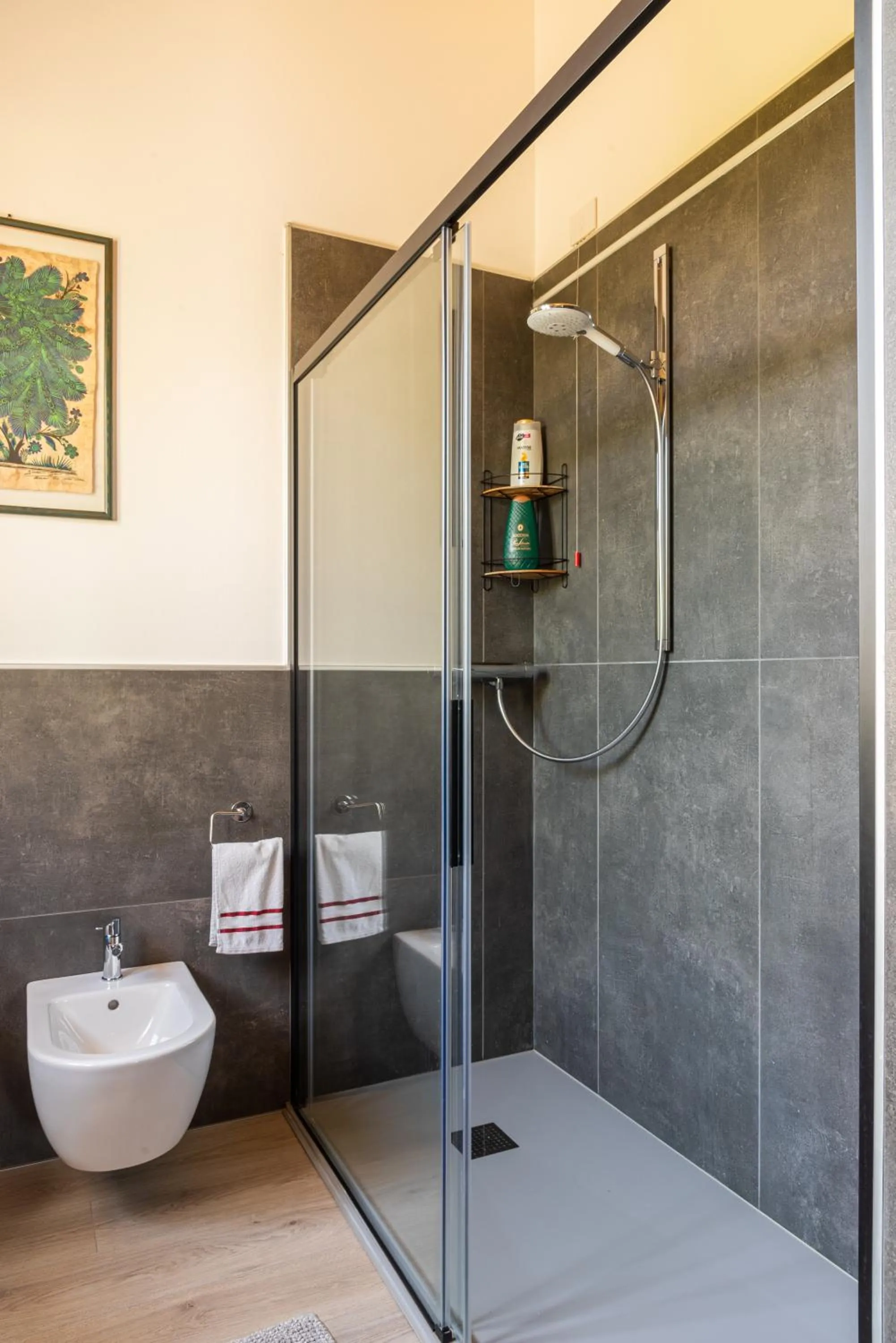 Shower in Relais des Roches