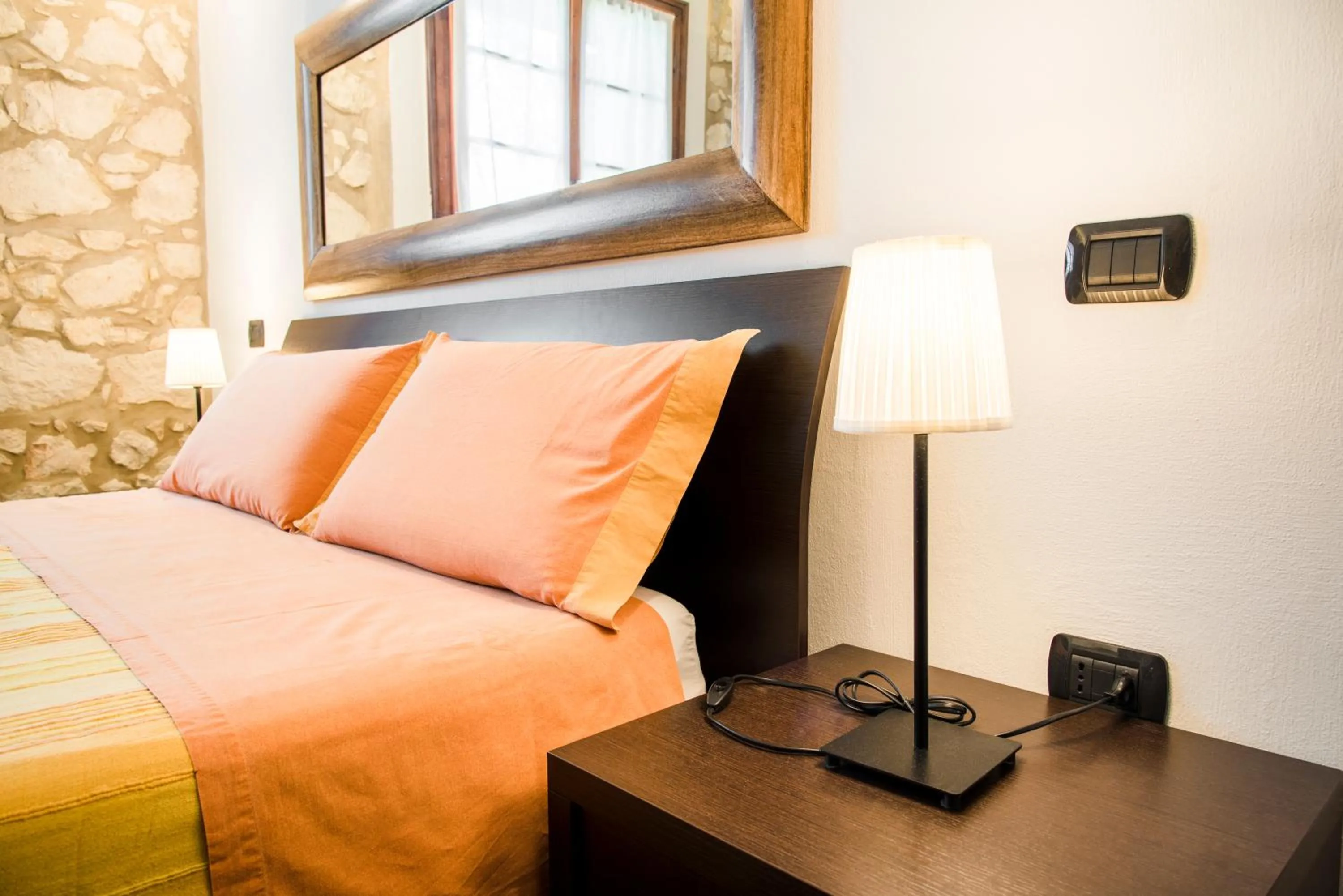 Bed in Relais des Roches