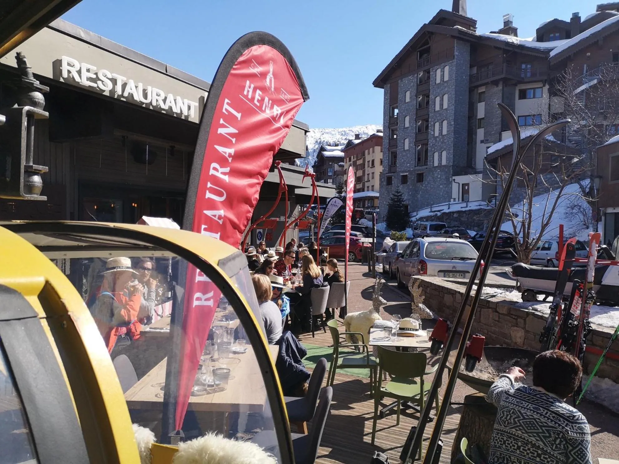 Restaurant/places to eat in Hotel Edelweiss