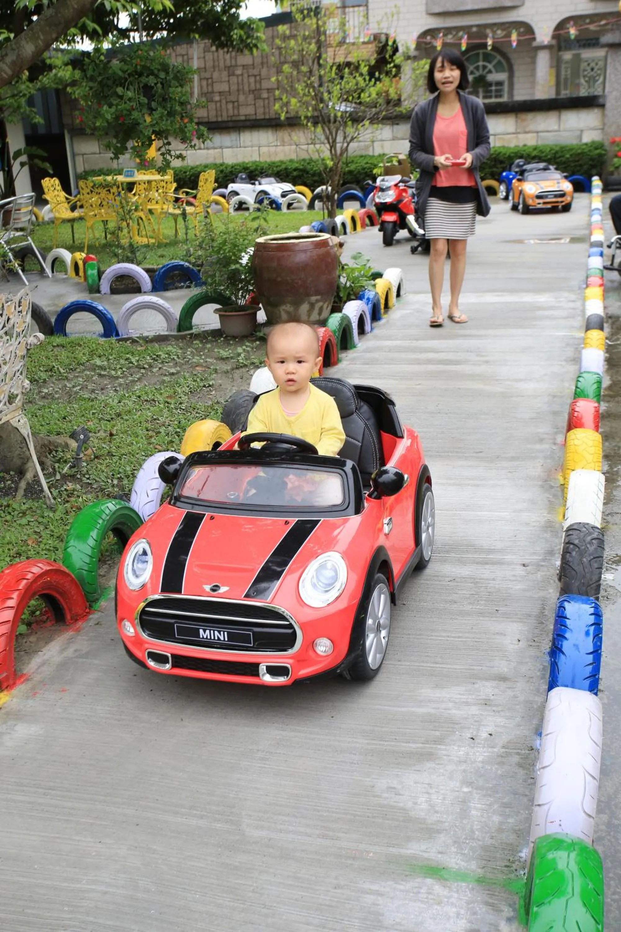 Children play ground in Sweetheart Homestay