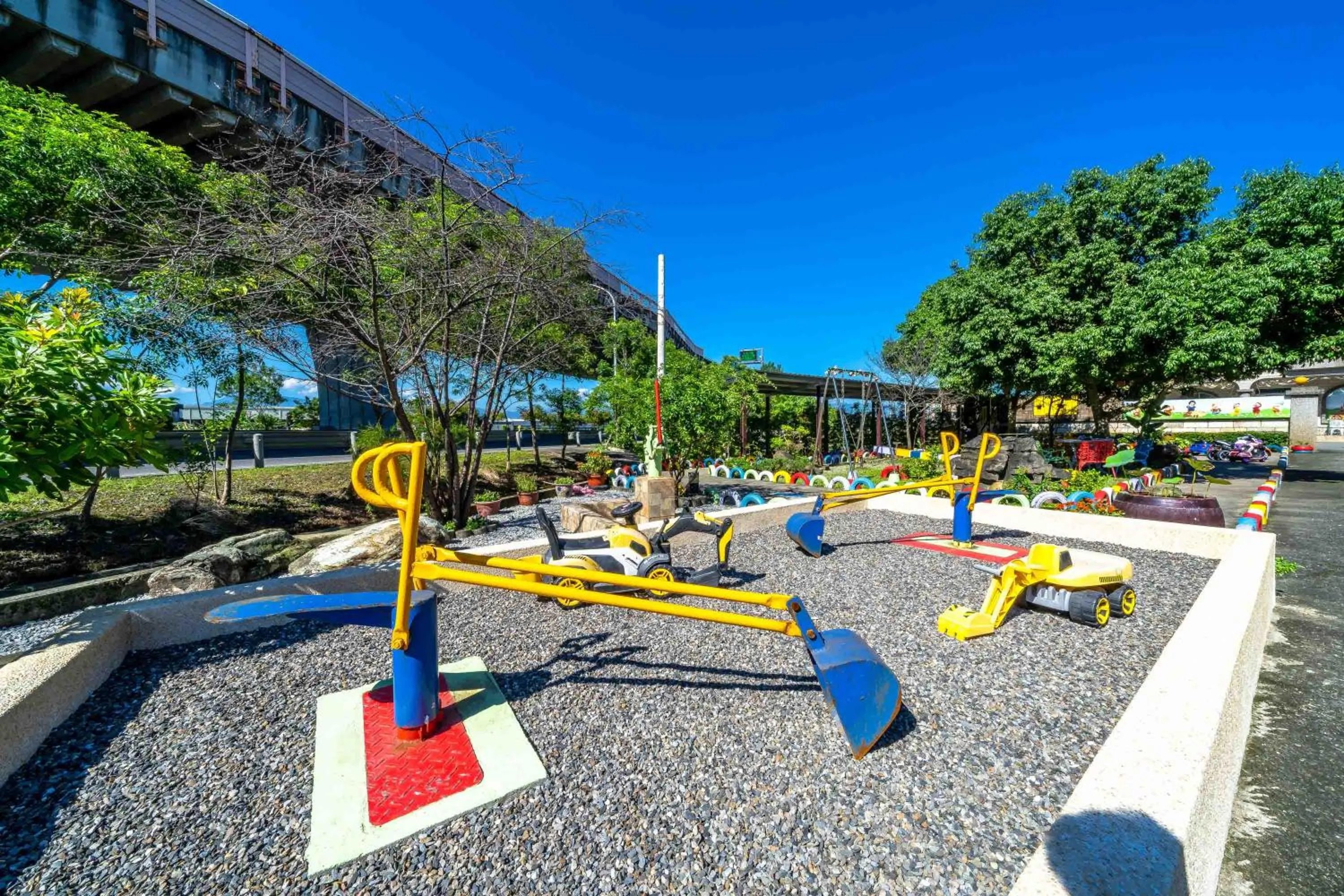 Children play ground in Sweetheart Homestay