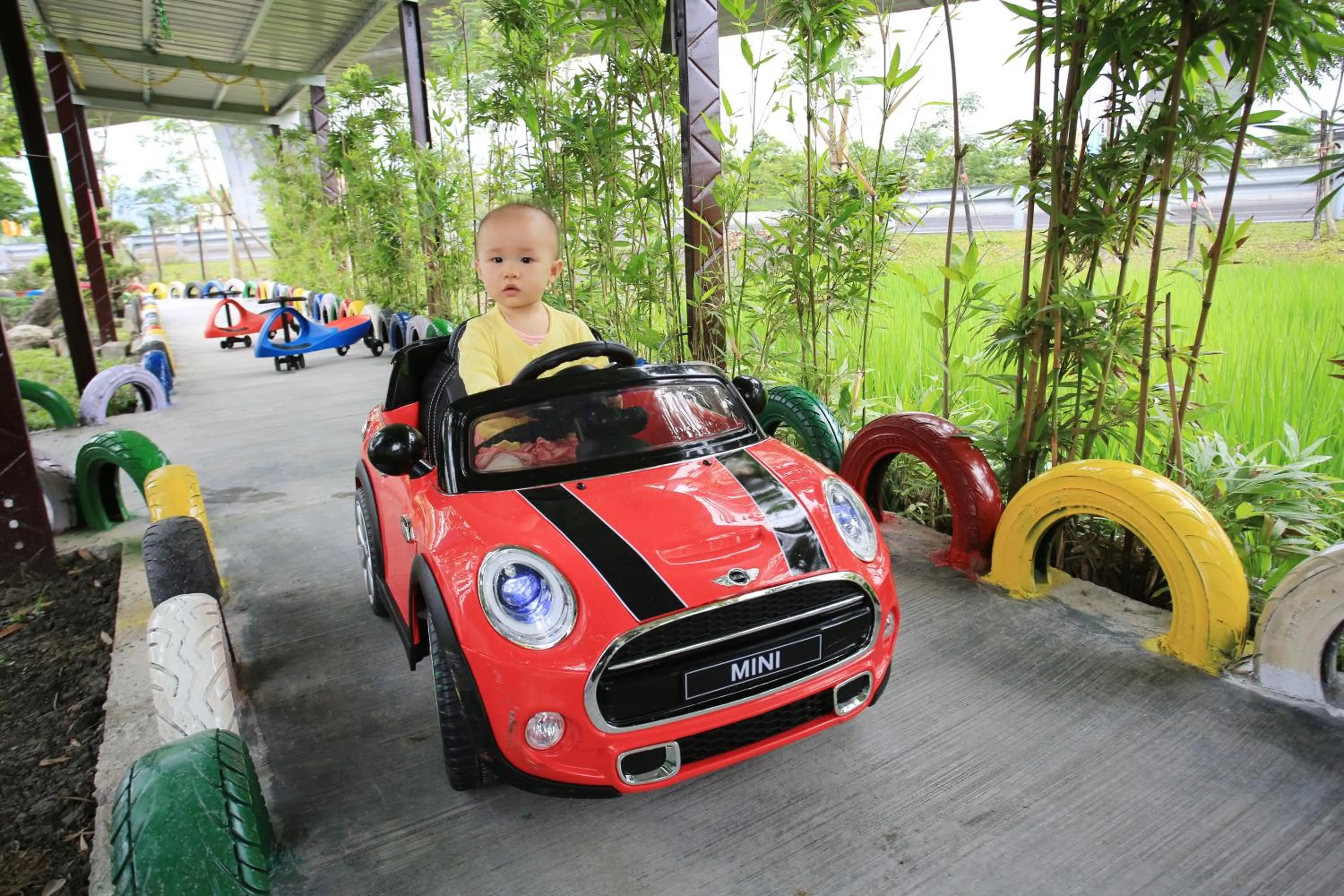 Children play ground in Sweetheart Homestay