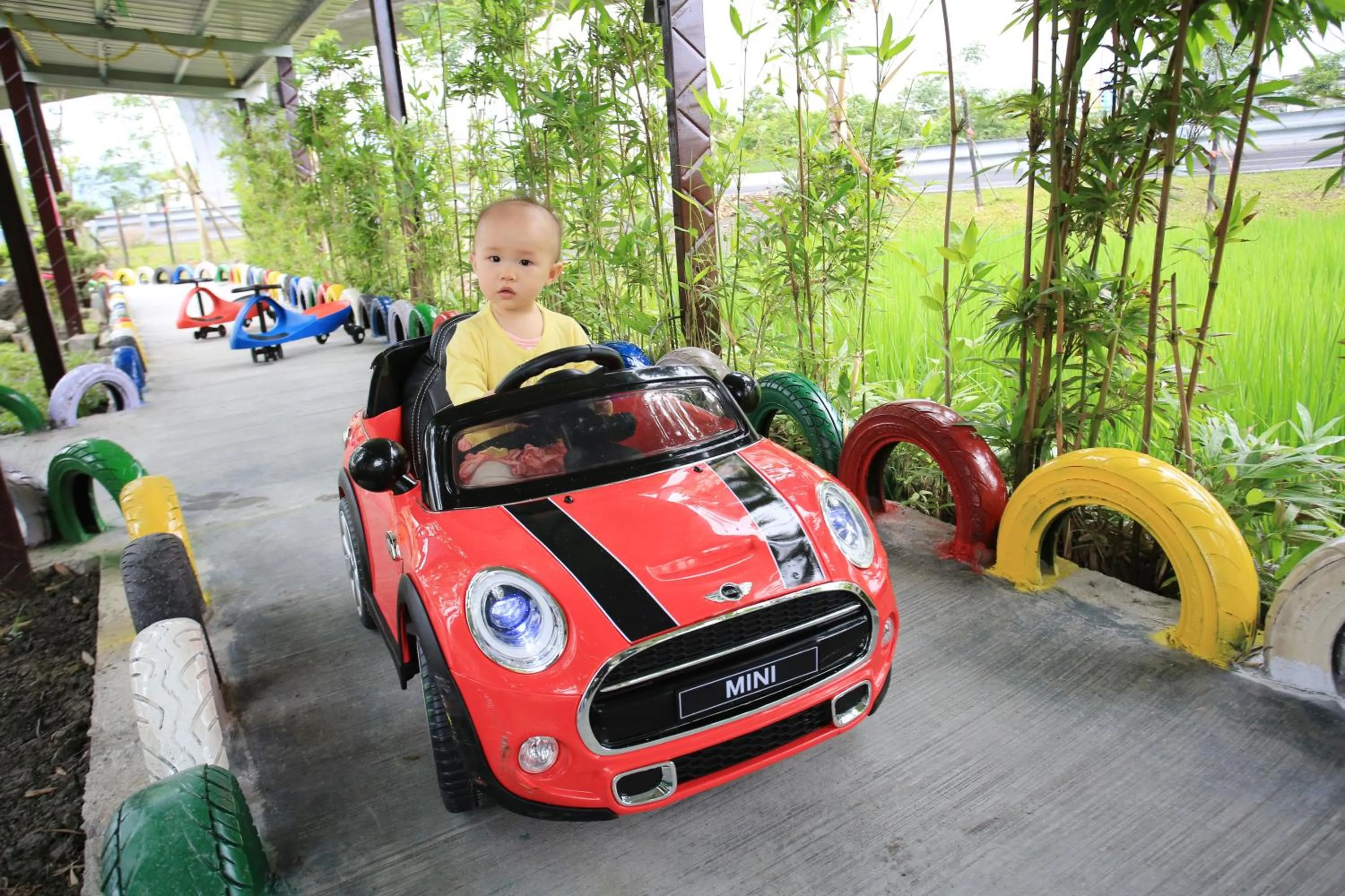 Children play ground in Sweetheart Homestay