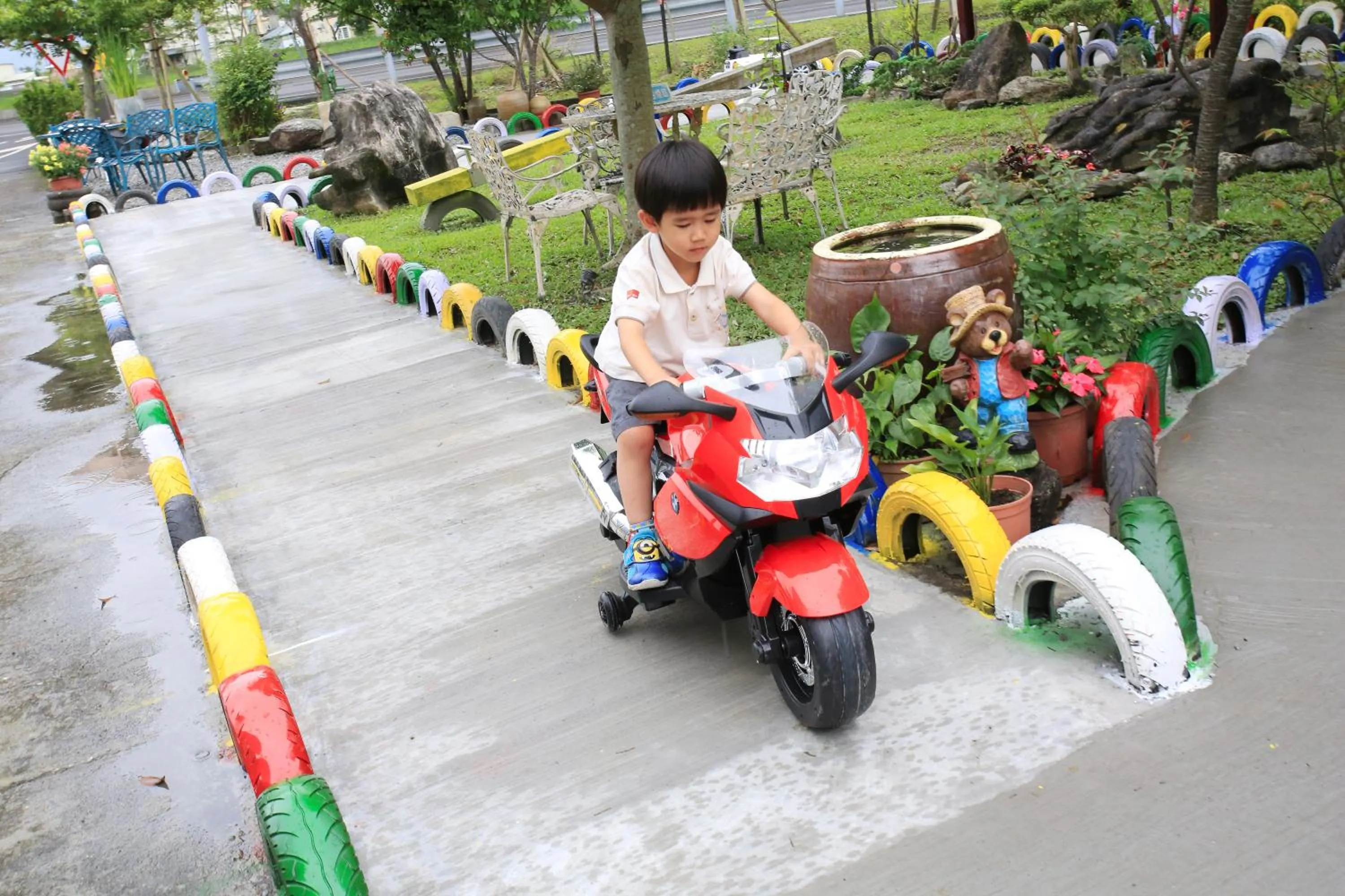 Children play ground in Sweetheart Homestay