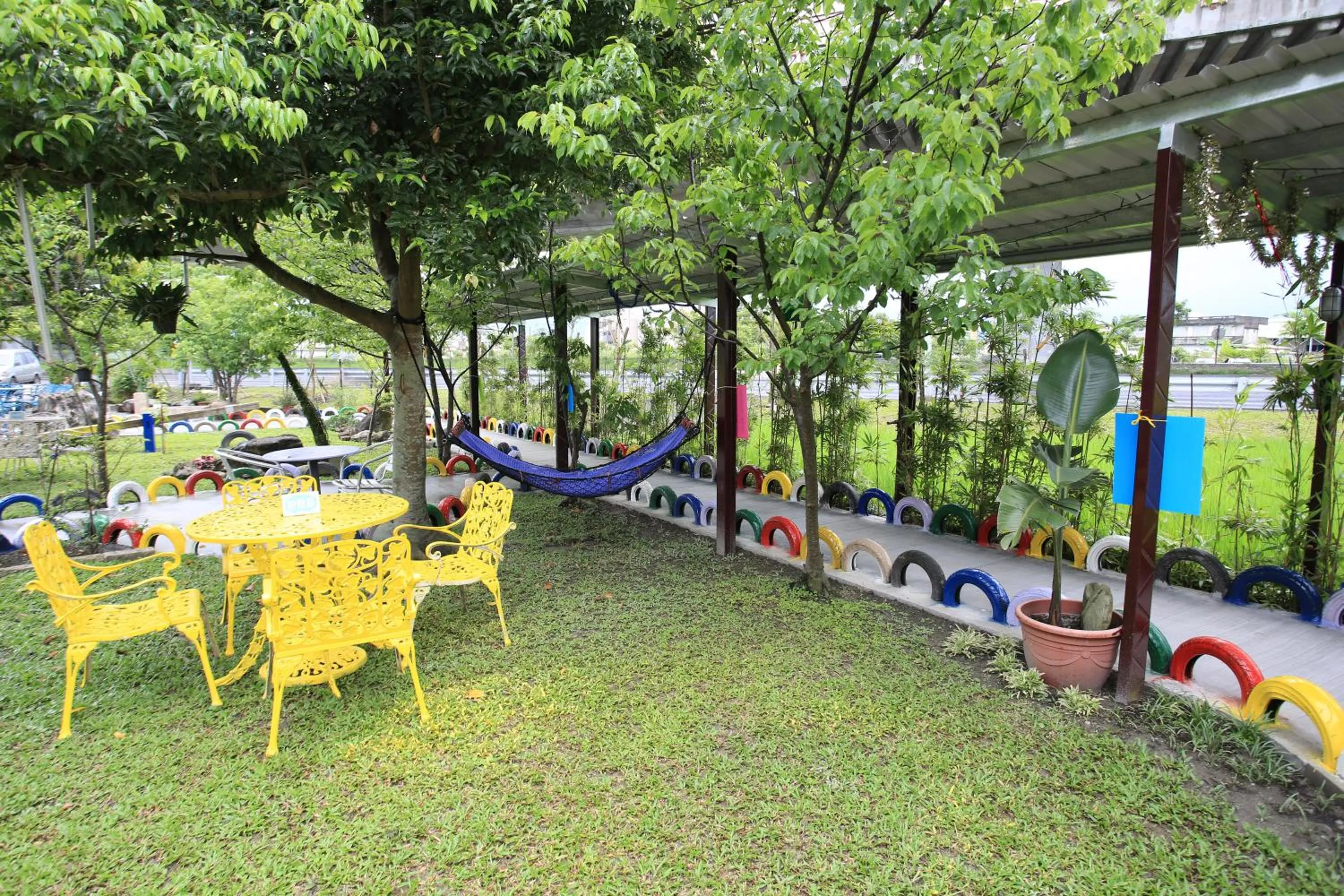 Children play ground in Sweetheart Homestay