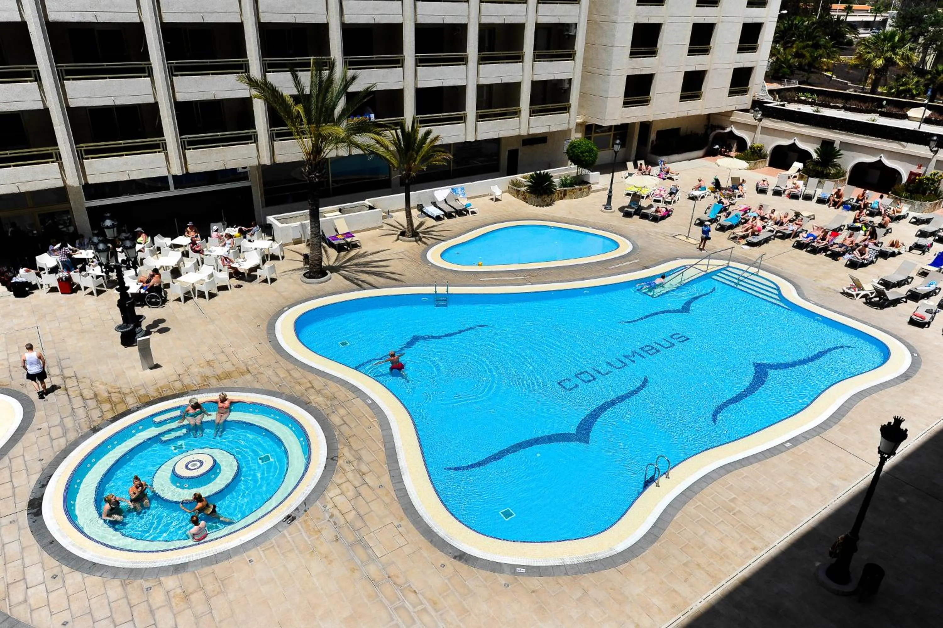 Swimming pool in Kn Aparthotel Columbus