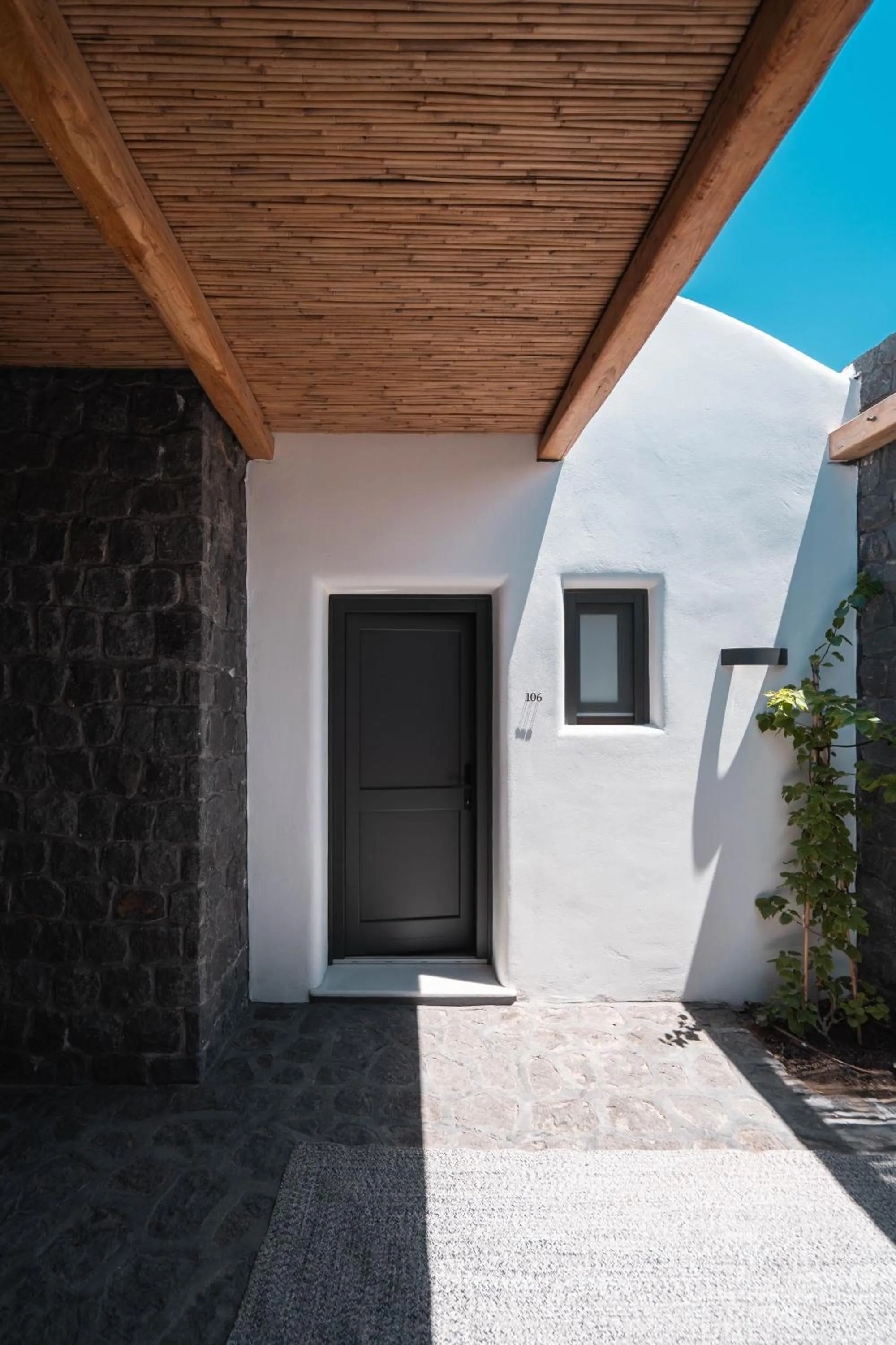 Property building in NĒRO Suites by NOMÉE Hospitality Group