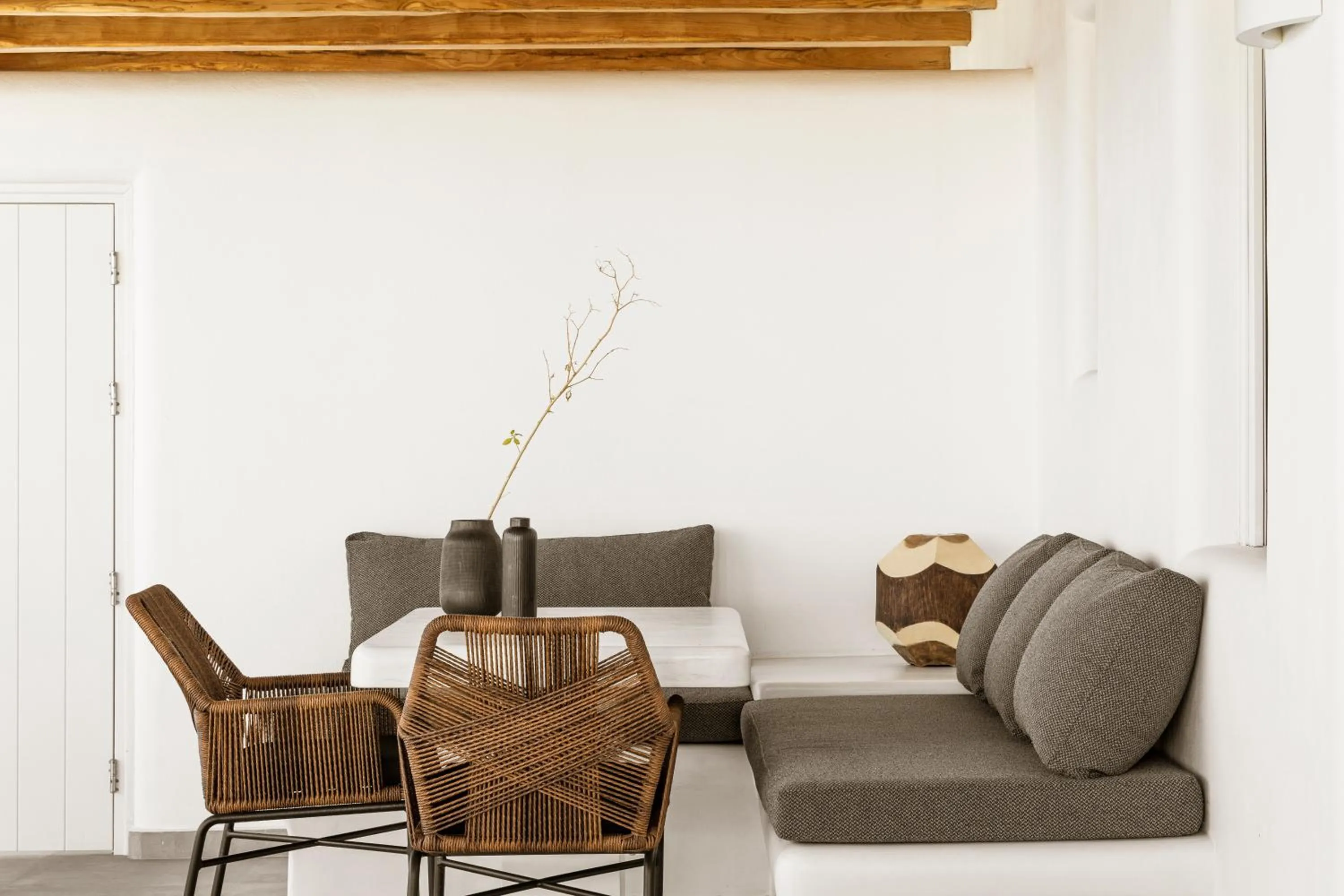 Balcony/Terrace in NĒRO Suites by NOMÉE Hospitality Group