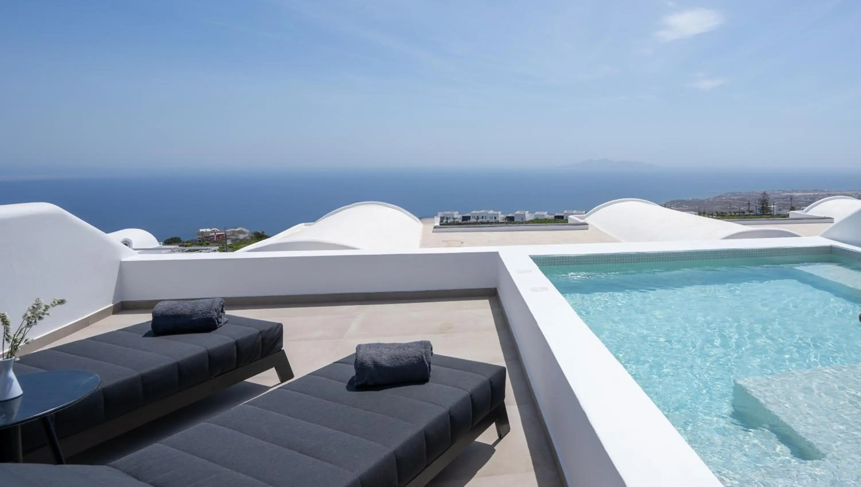 Honeymoon Suite with Sea View and Heated Plunge Pool in NĒRO Suites by NOMÉE Hospitality Group Honeymoon Suite with Sea View and Heated Plunge Pool in NĒRO Suites by NOMÉE Hospitality Group