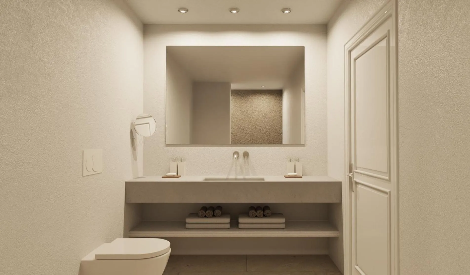 Toilet in NĒRO Suites by NOMÉE Hospitality Group