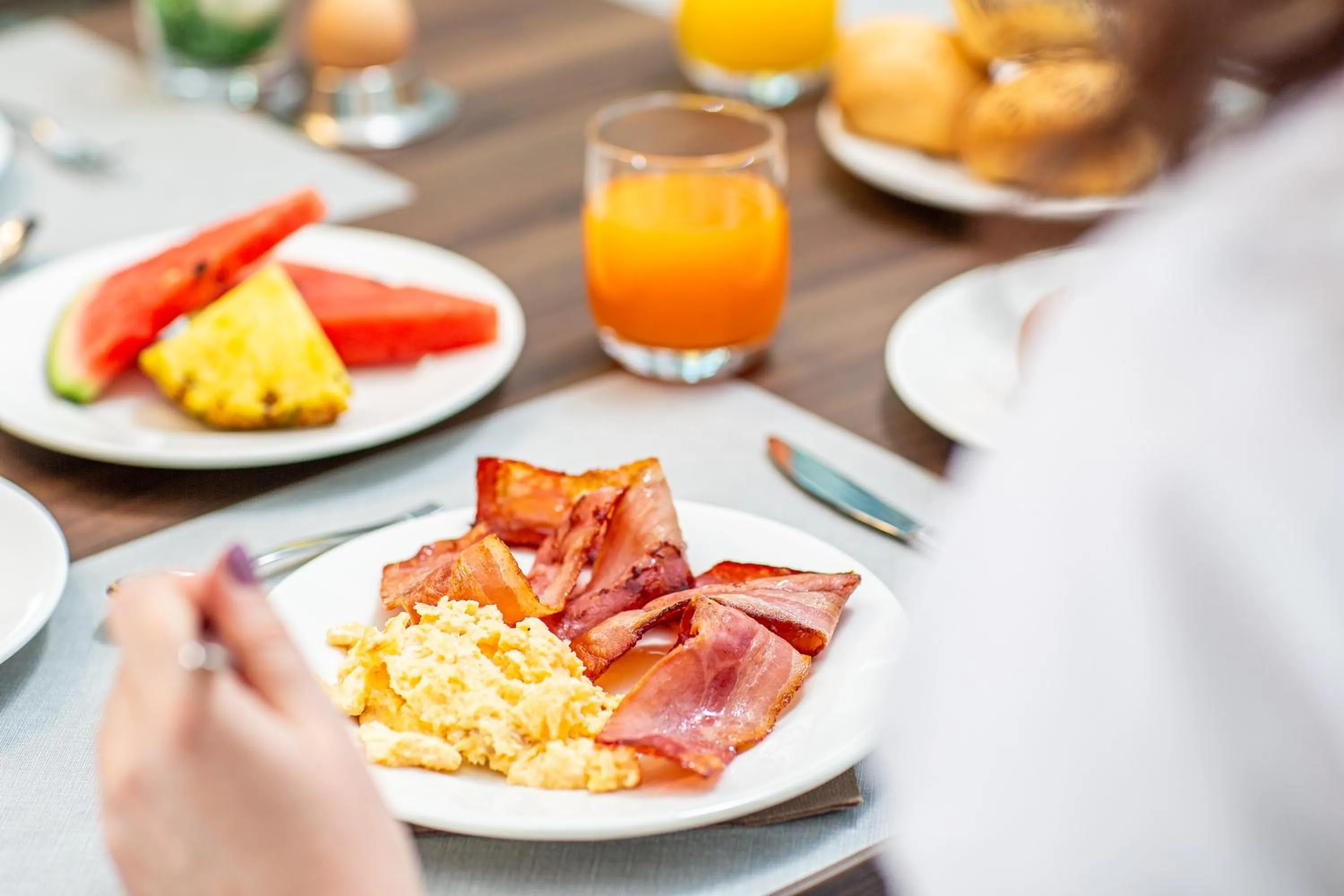 Breakfast in Hotel Danieli