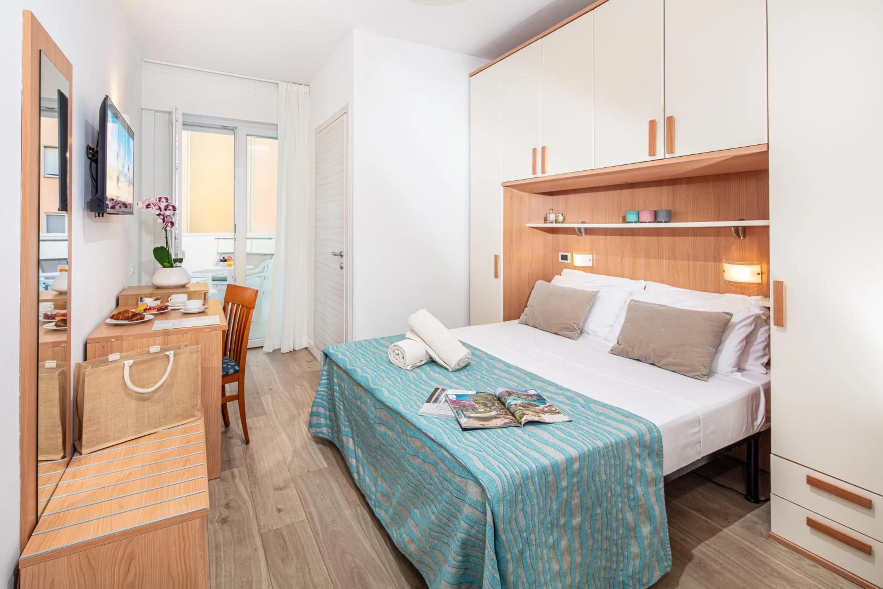 Bedroom, Bed in Hotel Danieli