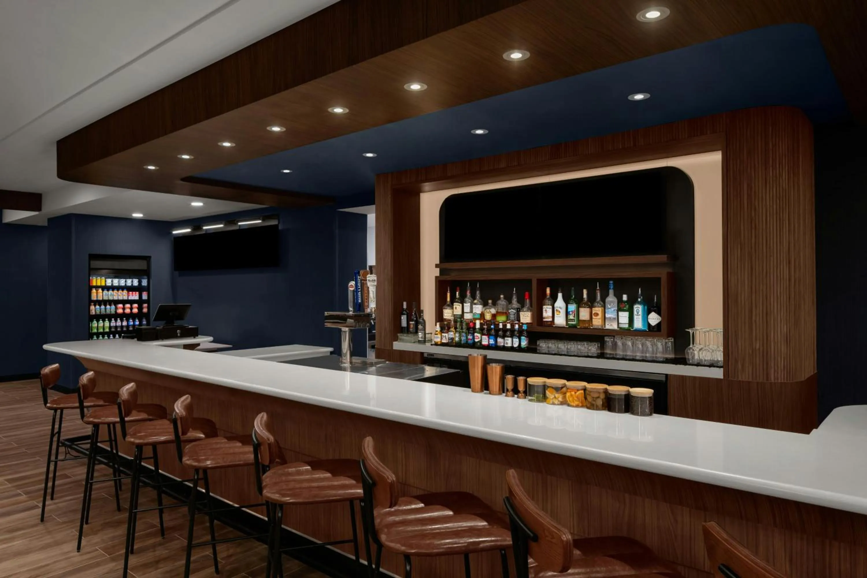 Lounge or bar in Courtyard San Jose Airport