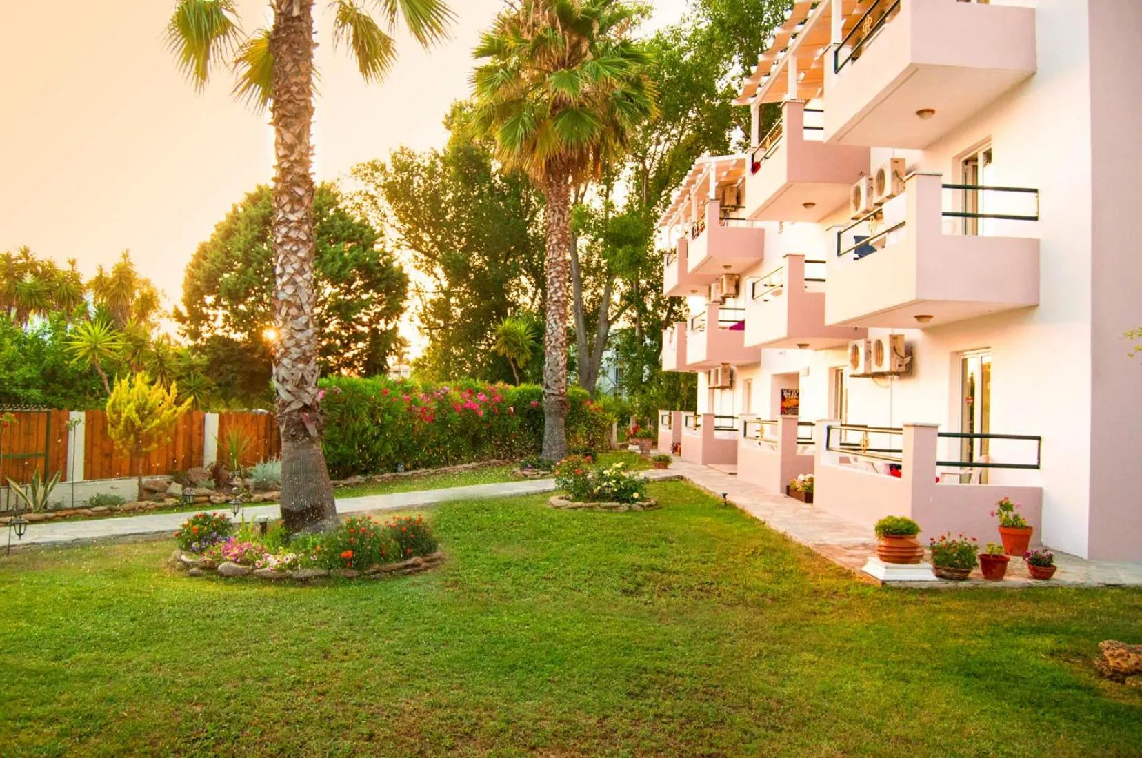 Natural landscape in Cavos Beach House