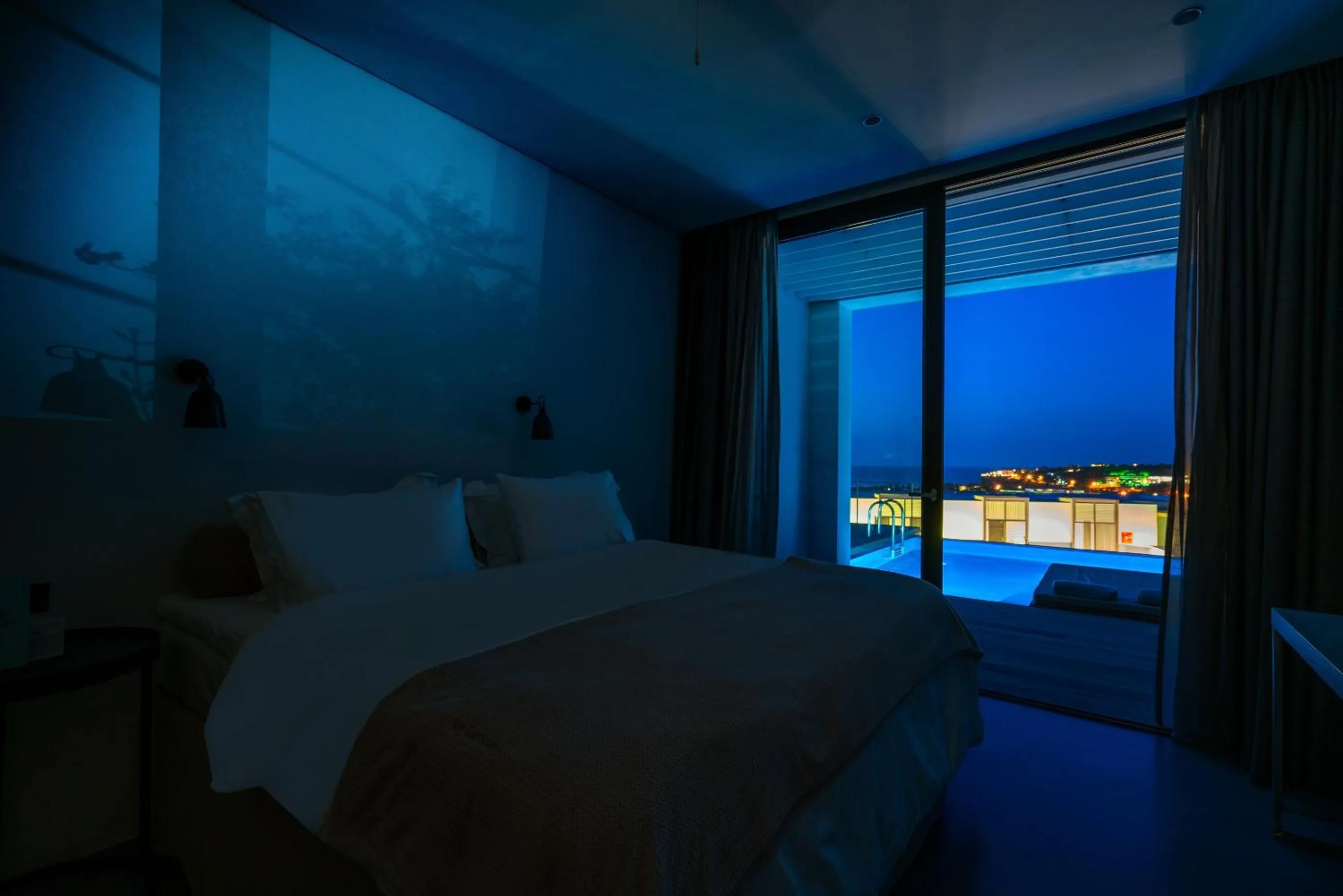 Night, Bed in Zante Maris Suites - Adults Only