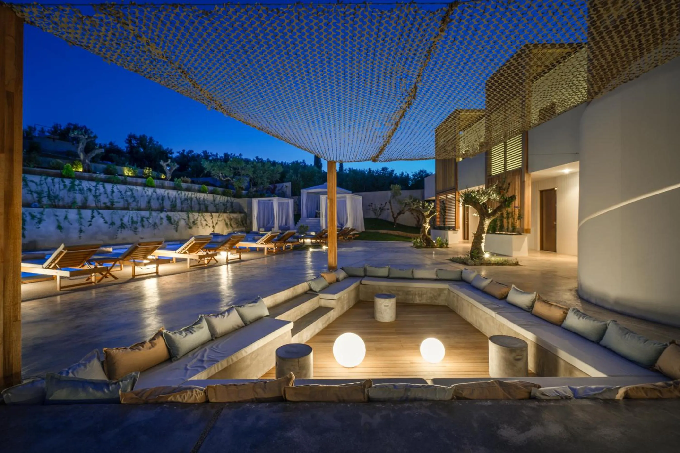 Patio in Zante Maris Suites - Adults Only