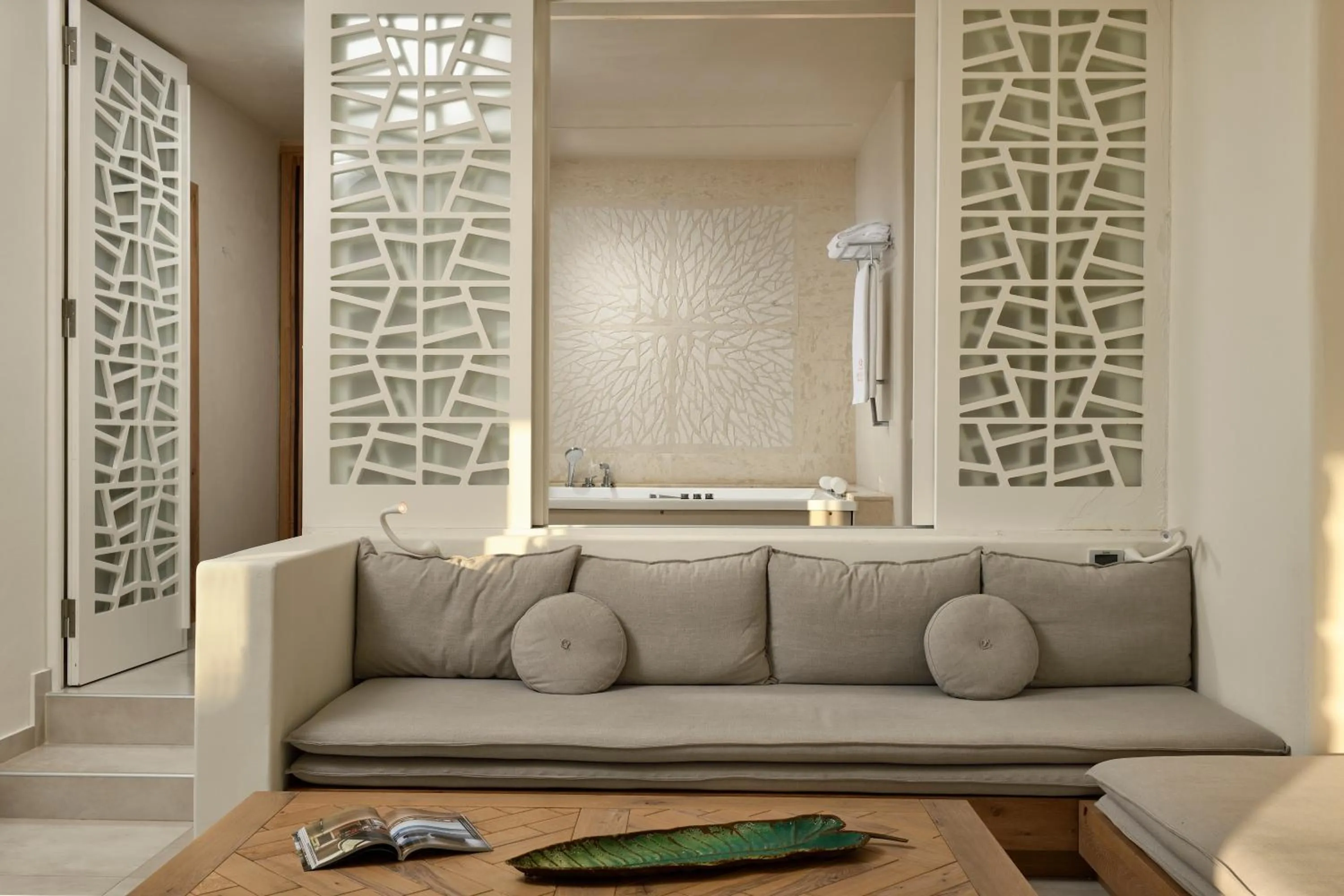 Seating area in Anax Resort and Spa