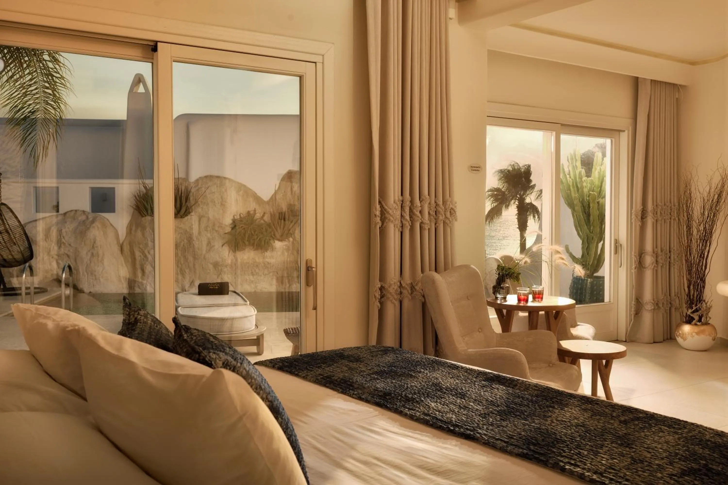 Bedroom in Anax Resort and Spa