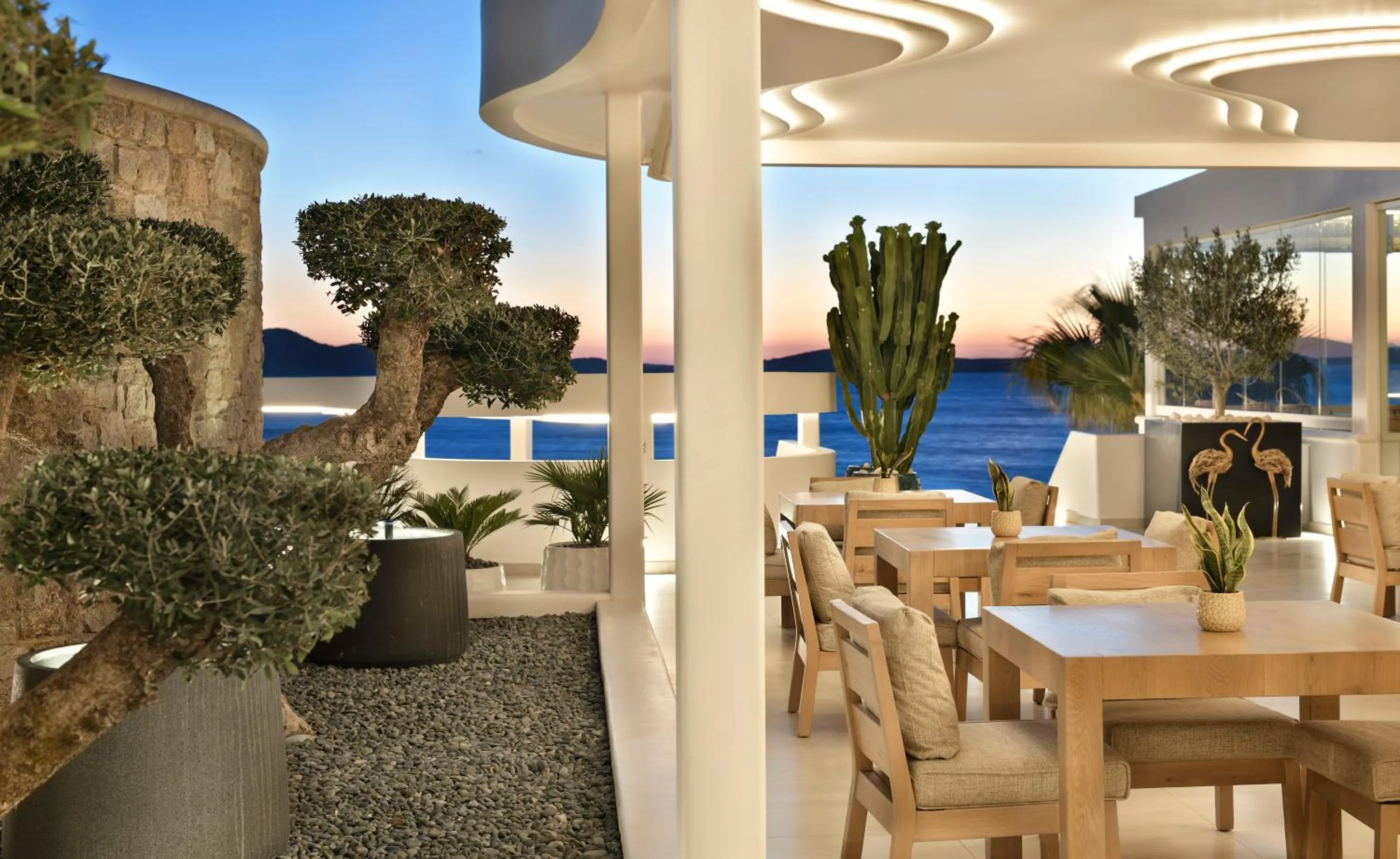 Restaurant/places to eat in Anax Resort and Spa