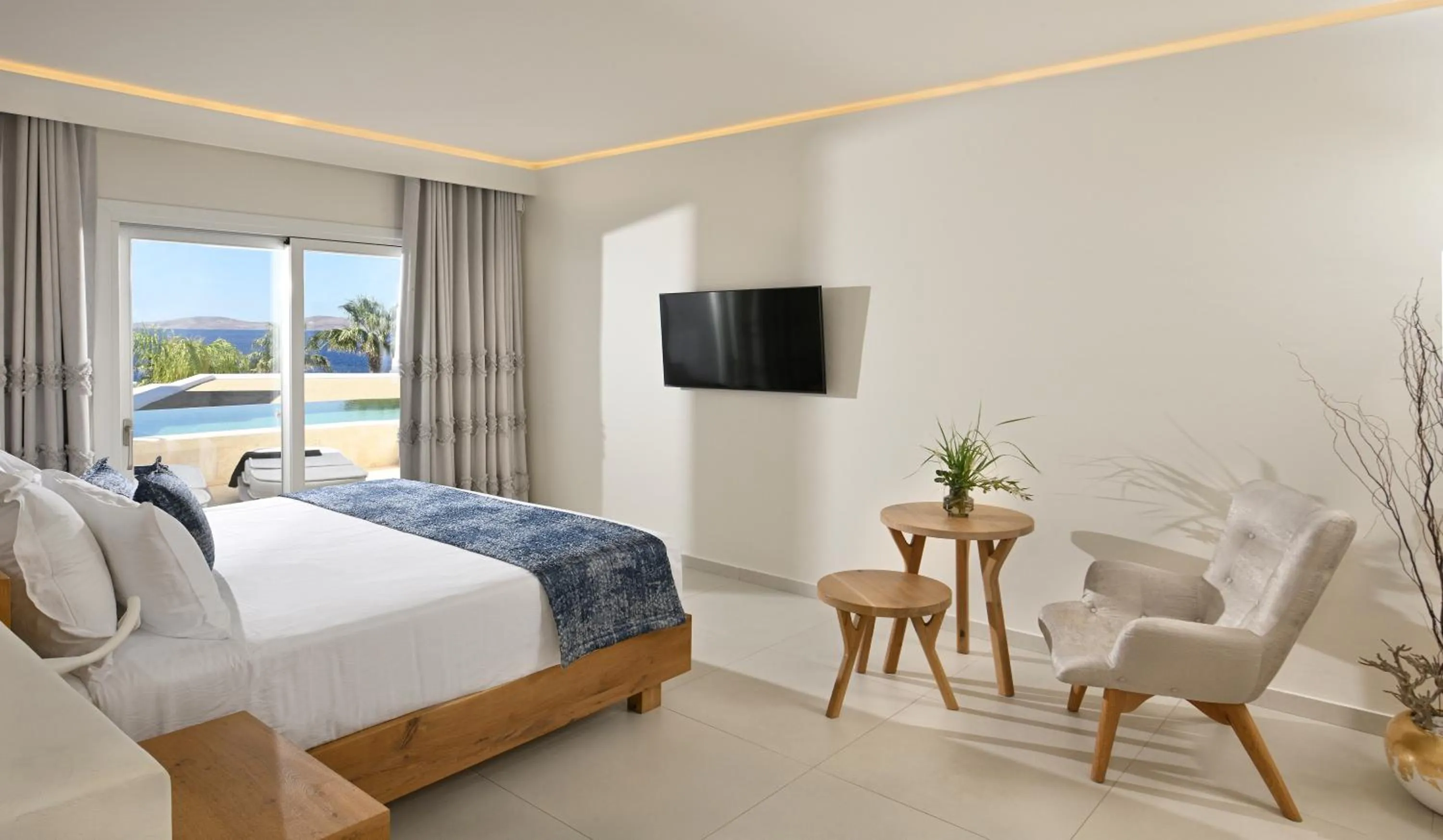 Bedroom, Bed in Anax Resort and Spa
