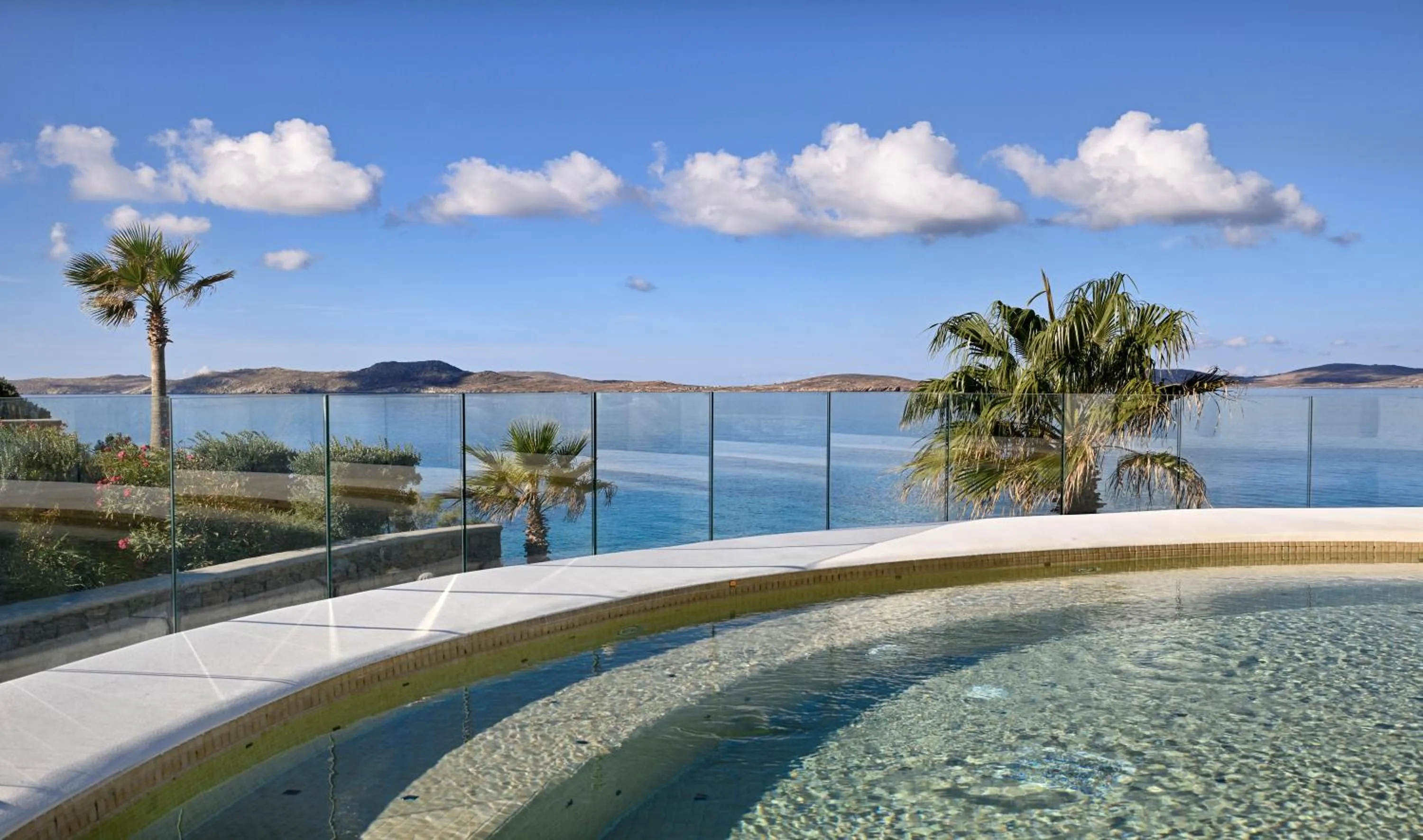 Swimming pool in Anax Resort and Spa